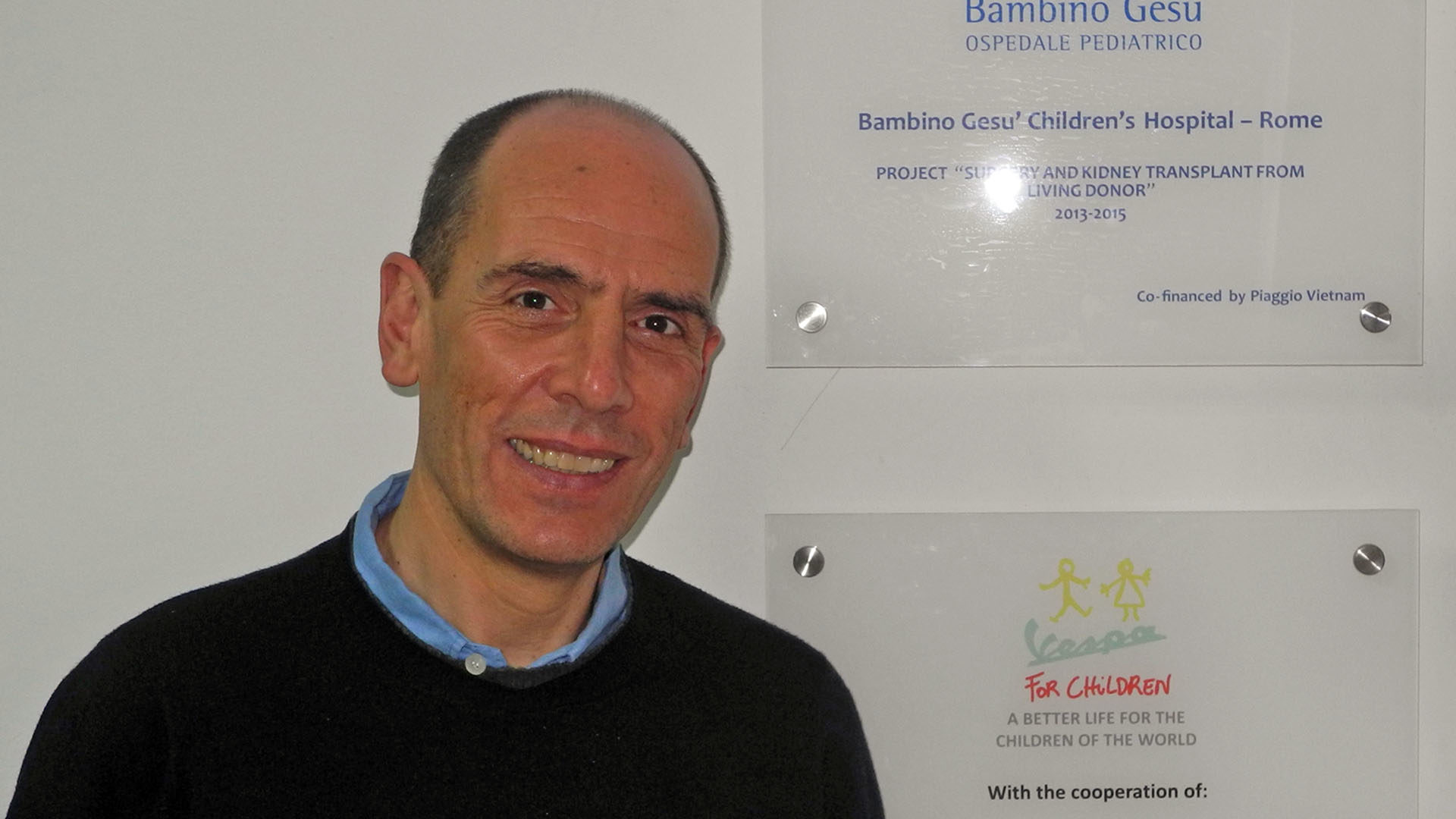 Giuseppe Profiti, ancien responsable mis en cause dans la gestion des fonds de l'hôpital Bambino Gesù. (Flickr/Bambino Gesù/CC BY-ND 2.0)