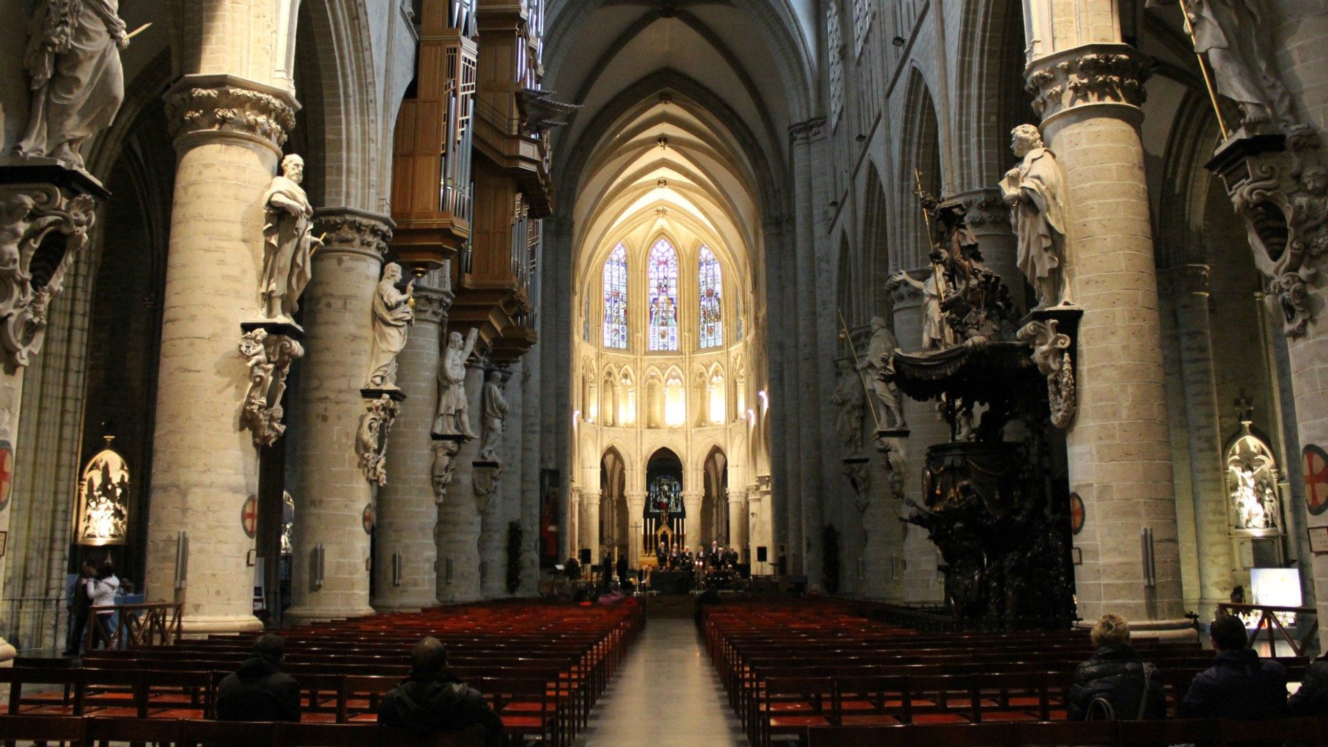 La cathédrale Saints-Michel-et-Gudule, à Bruxelles (Photo:rverma28/Flickr/CC-BY-NC-ND 2.0)