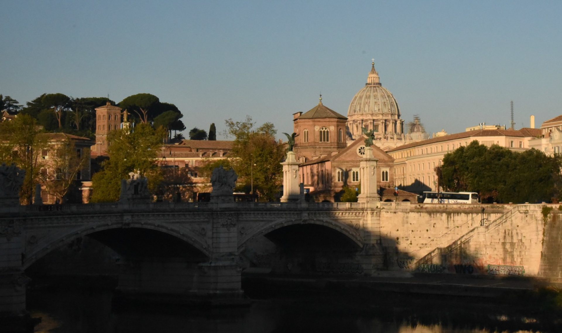 Vue de la basilique St-Pierre, à Rome | © Raphaël Zbinden