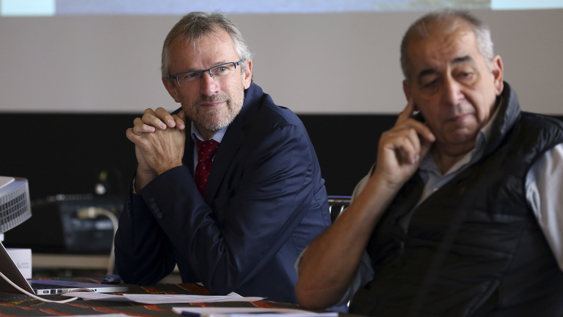 Le Bouveret (VS) le 6 novembre 2017. Ecole des Missions. Benjamin Roduit, chef de projet du centre d'accueil. | © B. Hallet