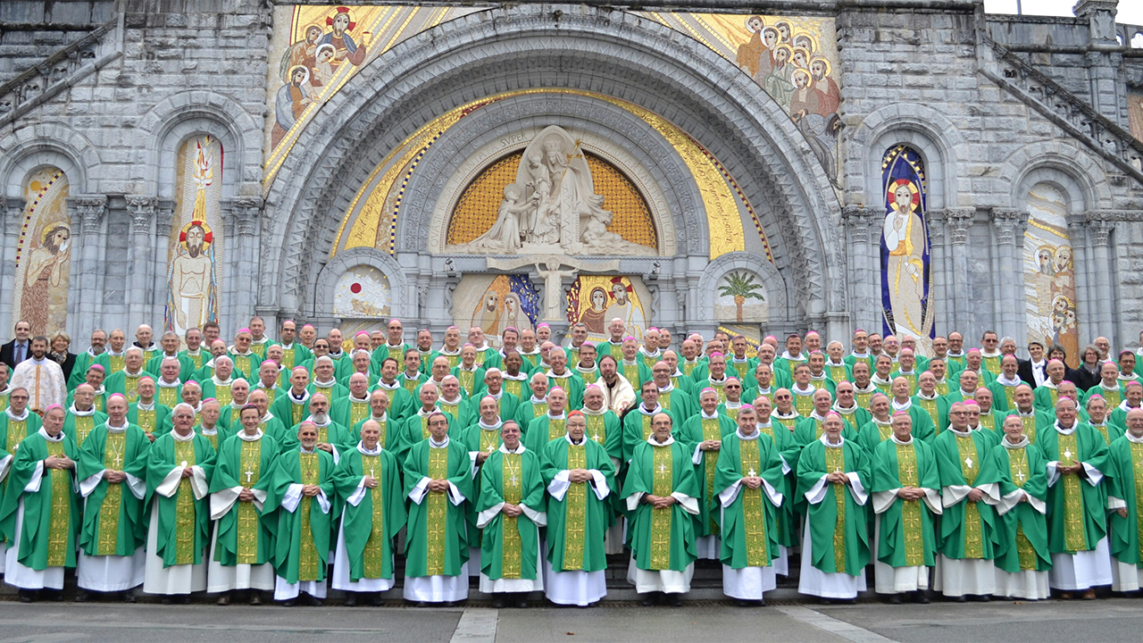 Les évêques de France rassemblés en assemblée plénière à Lourdes du 3 au 8 novembre 2018 | © CEF/ archives