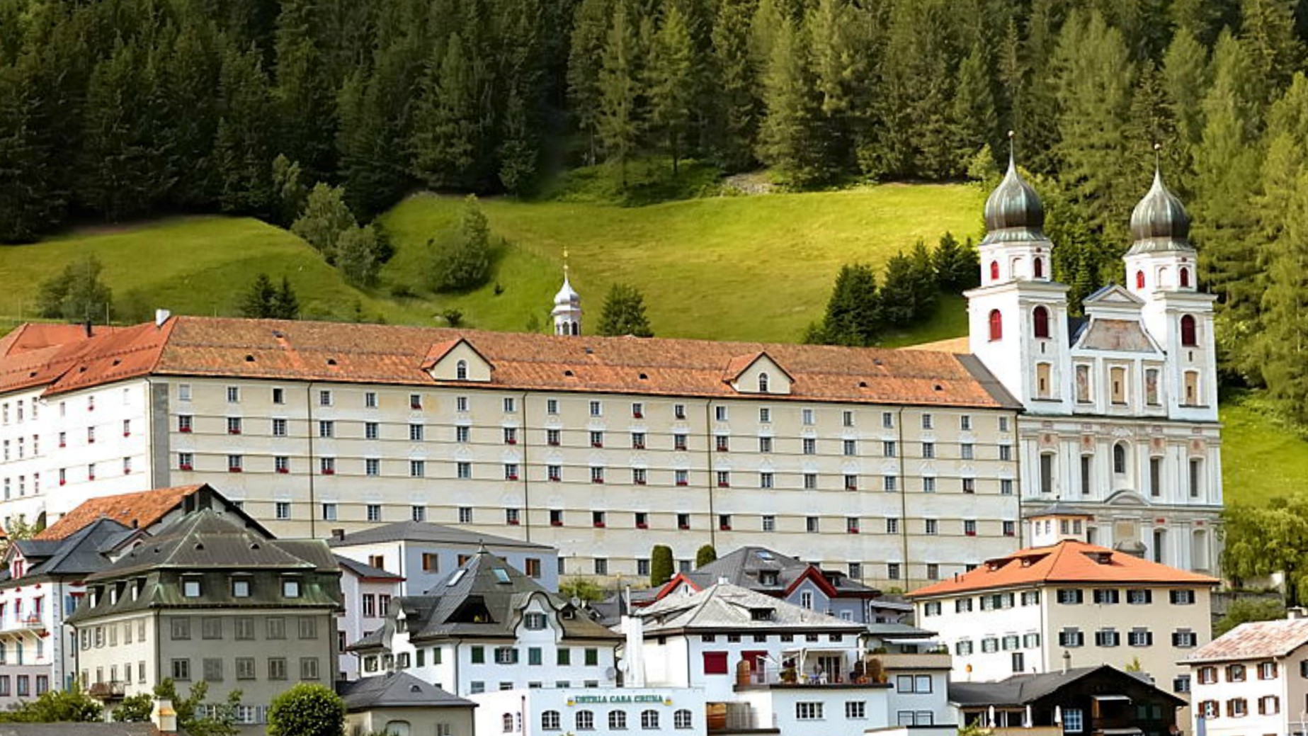 L'Abbaye de Disentis a récemment fêté ses 1400 ans | © Ponte1112/Flickr/CC-BY-NC-ND 2.0)