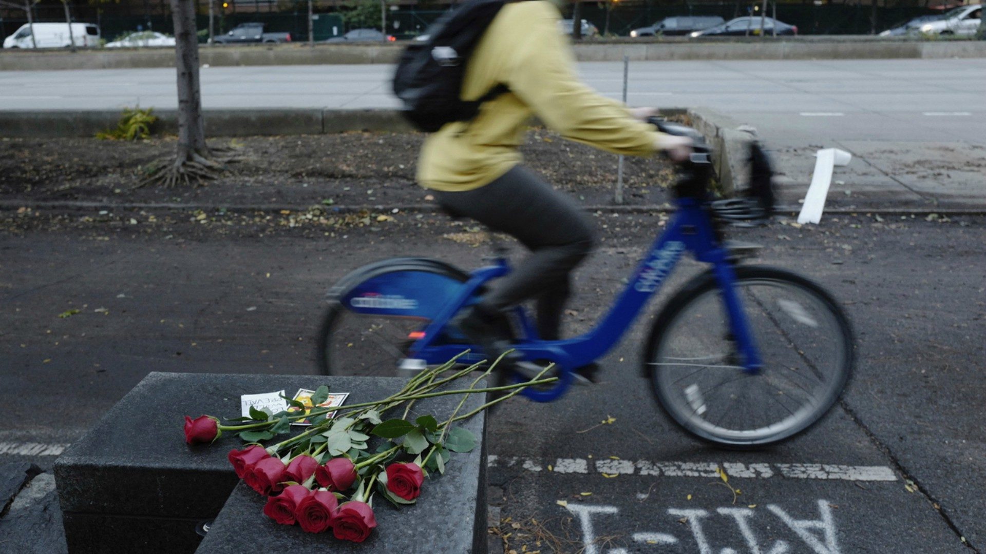 Le terroriste a renversé des cyclistes sur une piste cyclable de Manhattan (Photo:AP Mark Lennihan/Keystone)