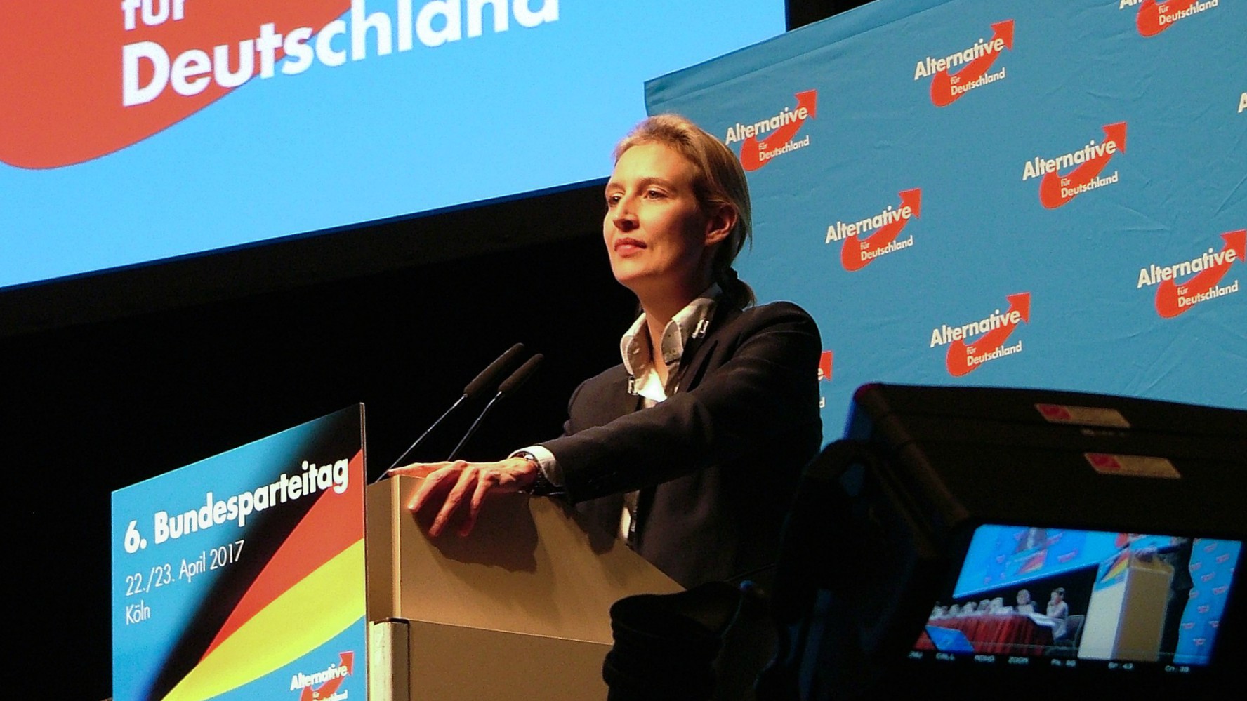 Alice Weidel est l'une des leaders de l'AfD (Photo:Olaf Kosinsky/Wikimedia commons/CC BY-SA 3.0)