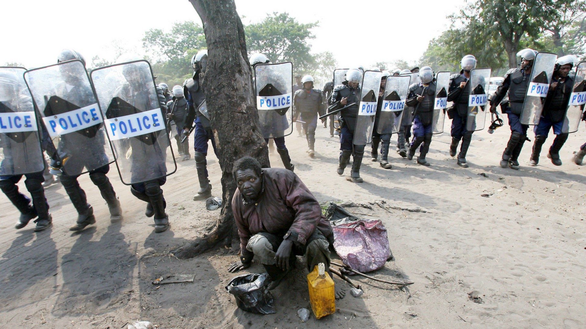 La police de Kinshasa a dispersé des fidèles qui assistaient à la messe | (illustration) AP Jérôme Delay/Keystone
