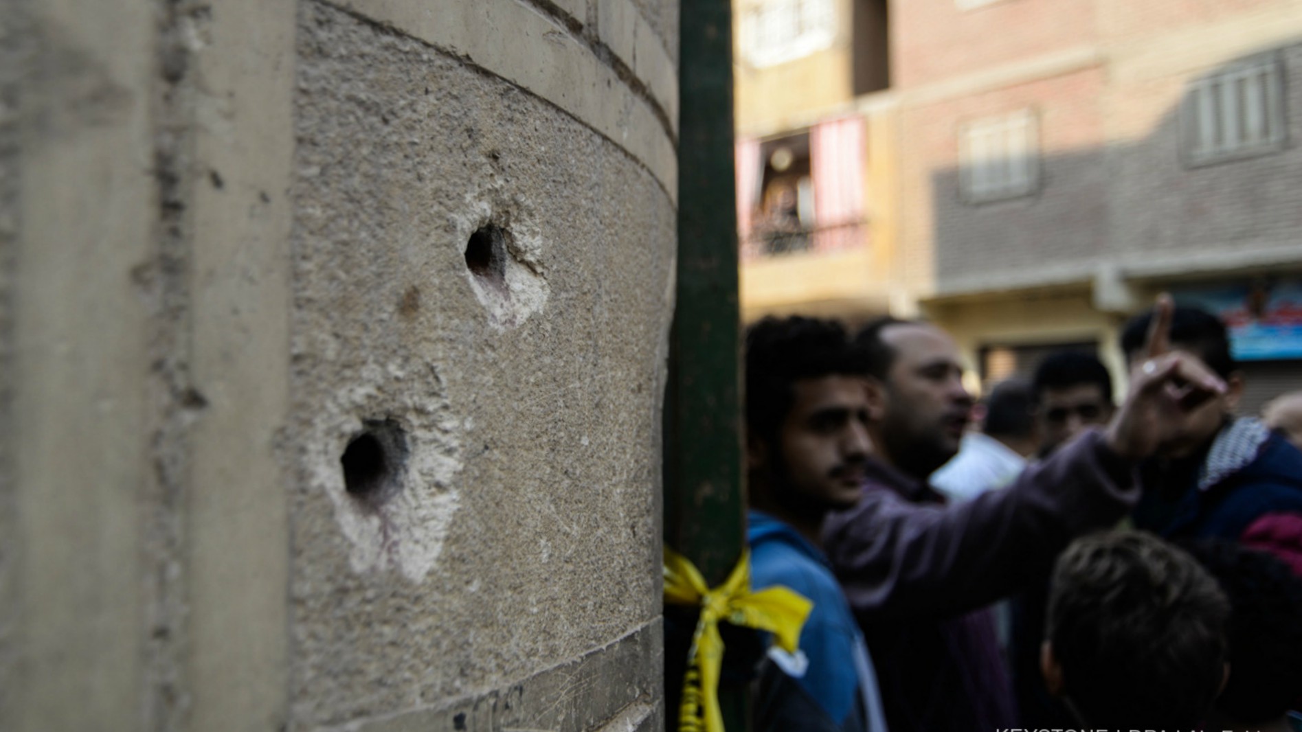 L'église de Saint Ménas, au sud du Caire, a été visée par une attaque | © dpa Aly Fahim/Keystone