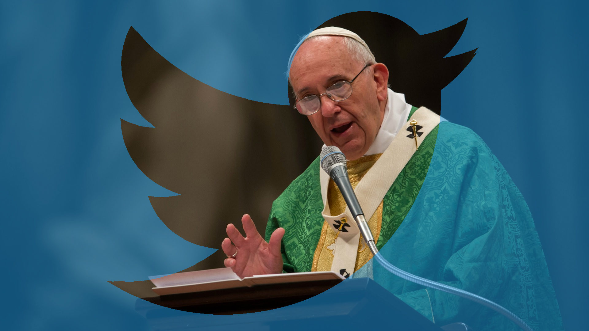 Sur Twitter, le pape compte 40 millions d'abonnés | © DR