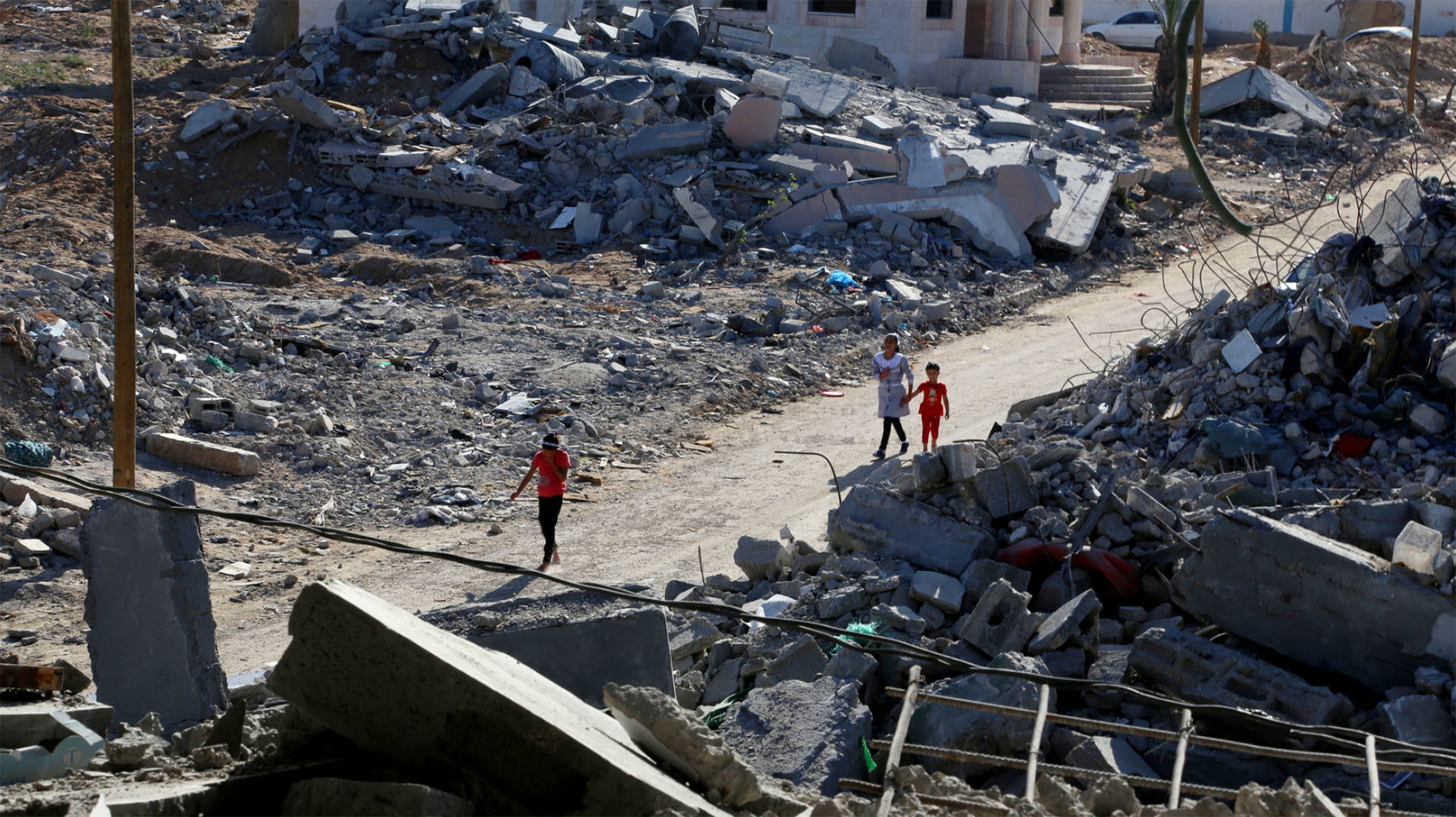 Des maisons détruites à Gaza | pixabay.com/badwanart0 CC0