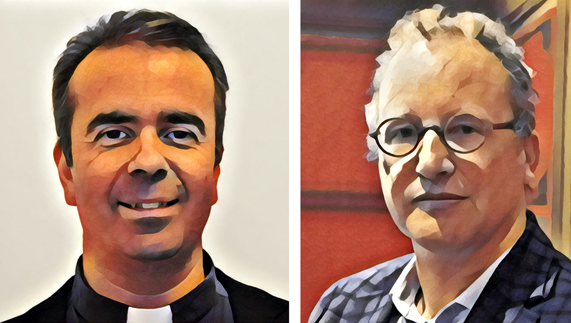 Pascal Desthieux et Jean-Marc Tétaz débattent de la pertinence du célibat. 