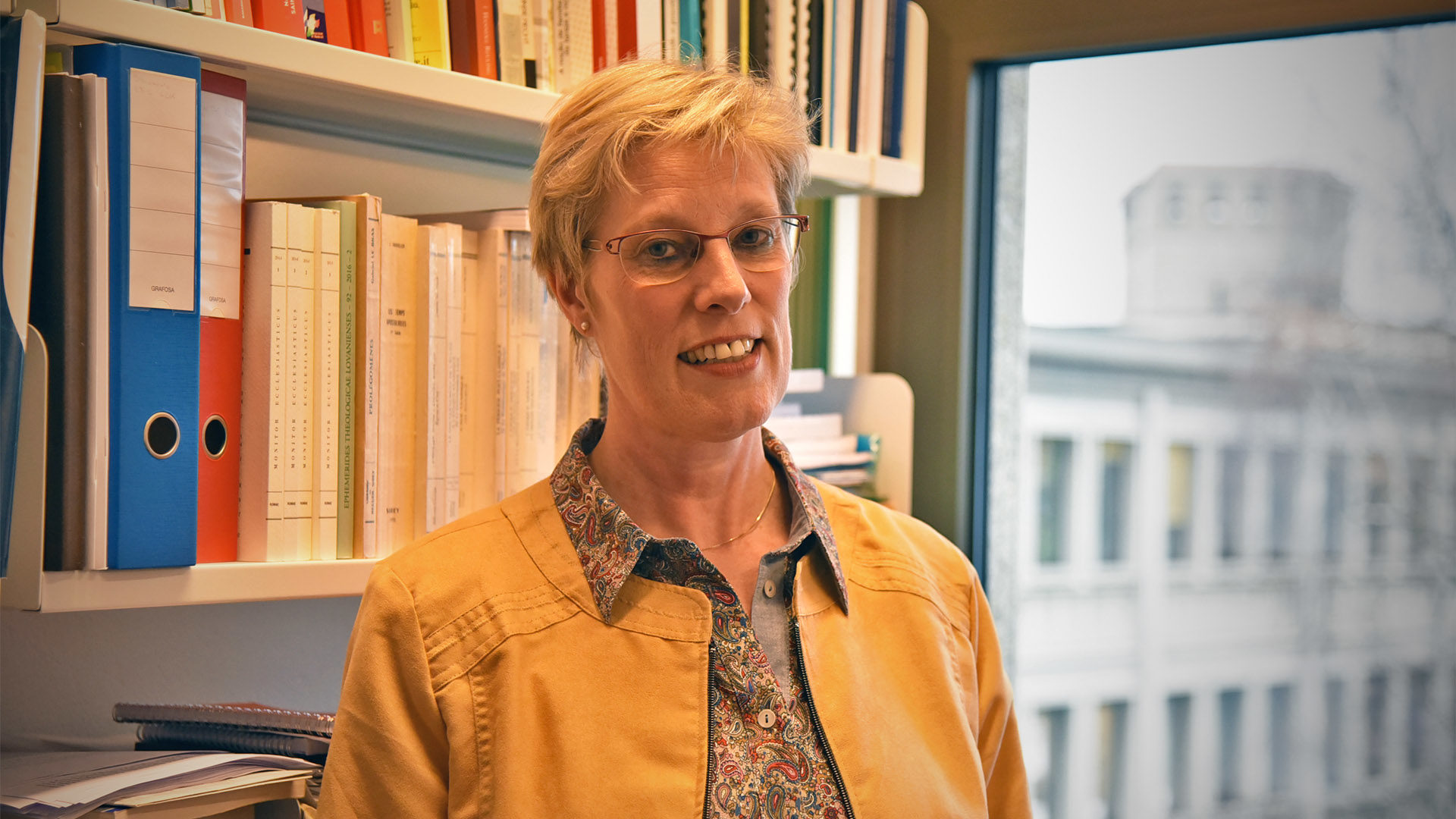 Astrid Kaptijn est professeure de droit canonique à la faculté de théologie de Fribourg | © Grégory Roth