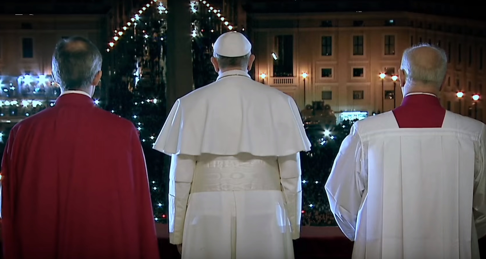 Une image du film "Le pape François, un homme de confiance", de Wim Wenders (capture d'écran YouTube)