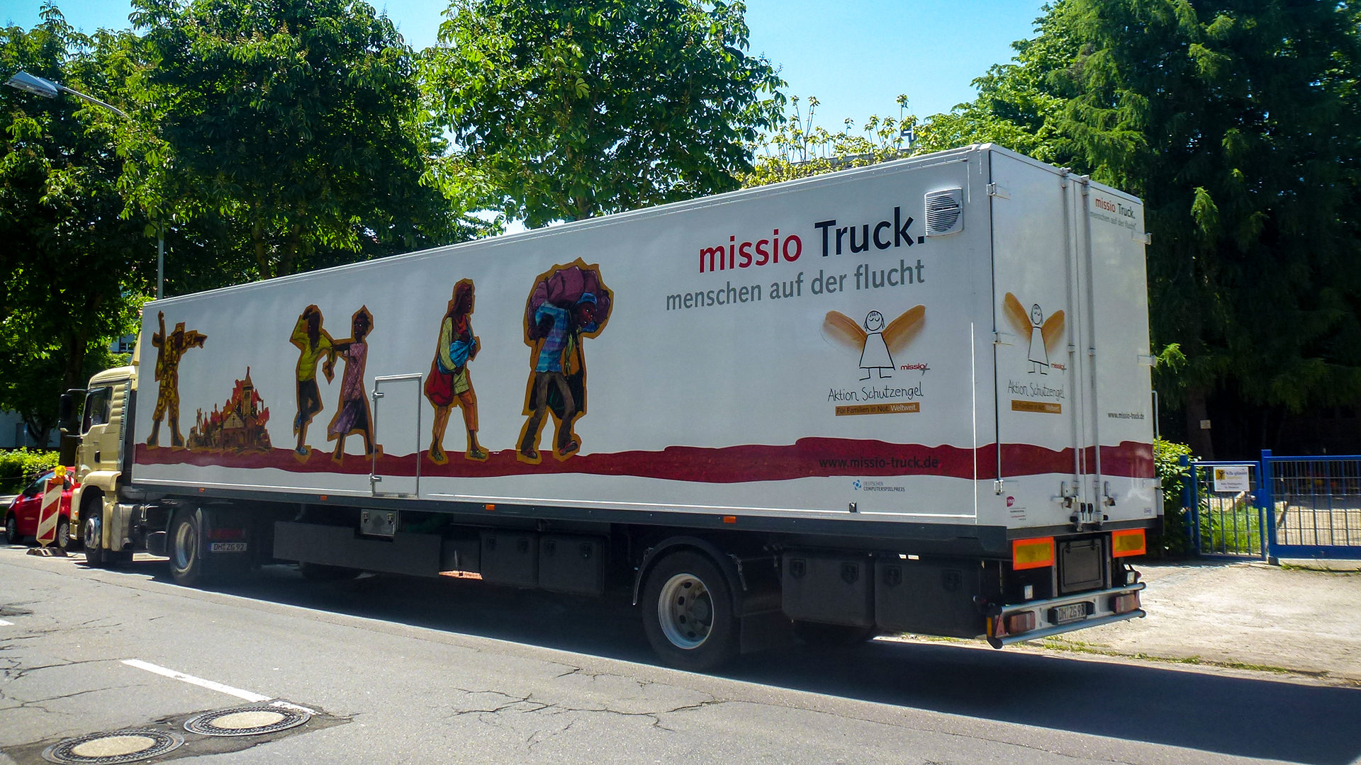 Le camion Missio sera en tournée en Suisse du 27 avril au 3 mai 2018 | DR