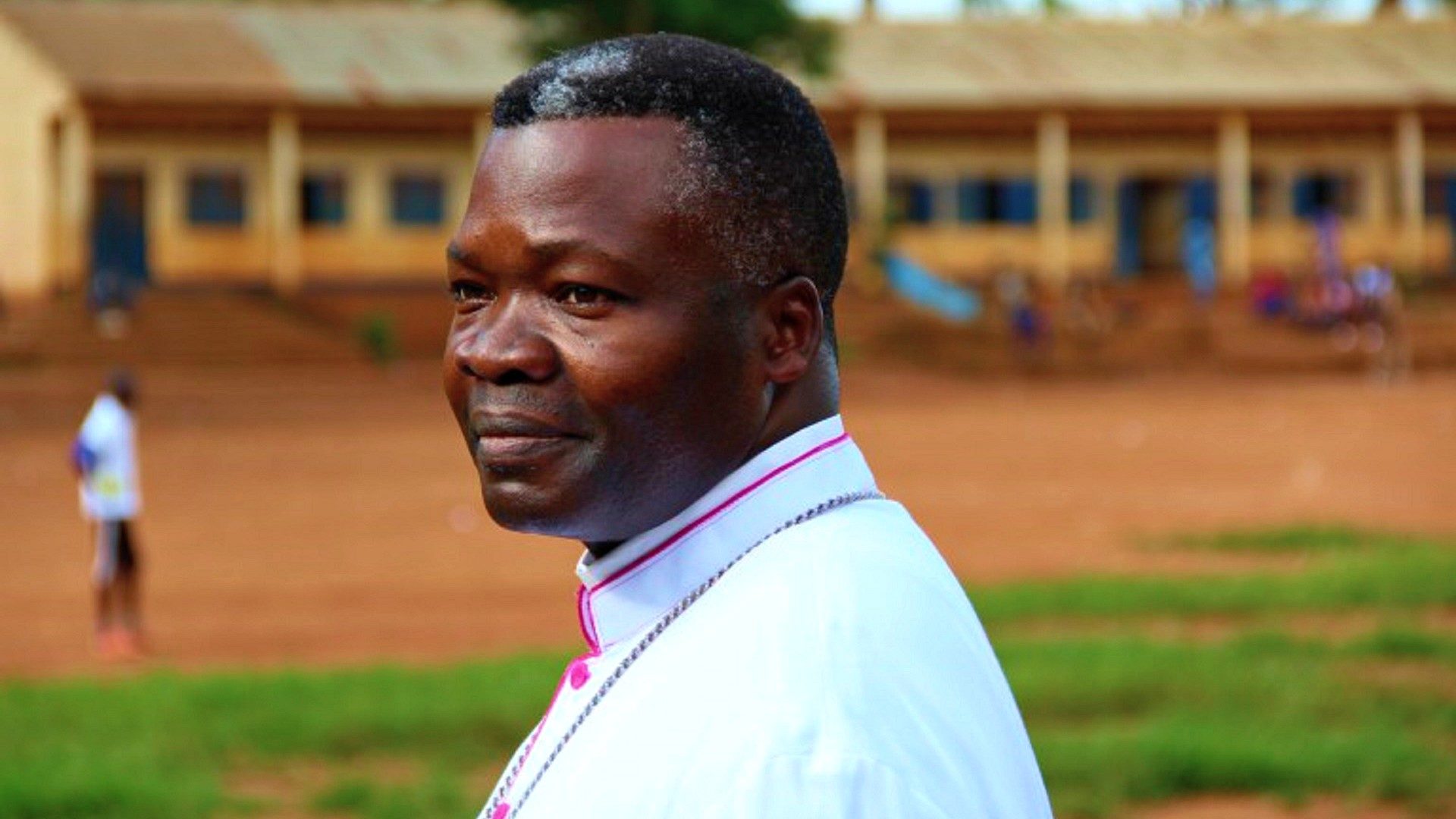 Mgr Bienvenu Manamika, évêque du diocèse de Dolisie. | © AED