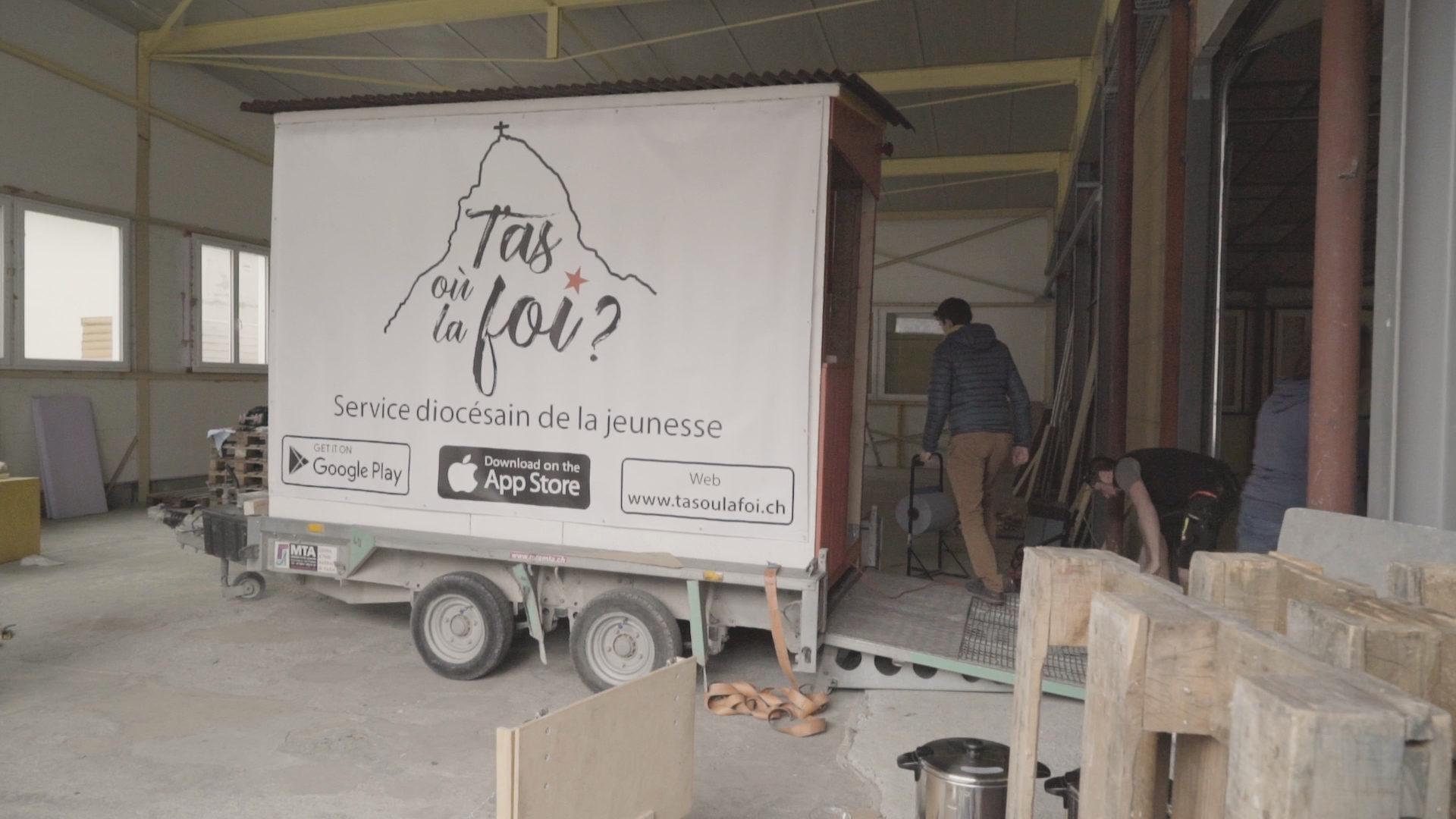 Le Food Truck des jeunes Valaisan du réseau DJP | @ Pierre Pistoletti 