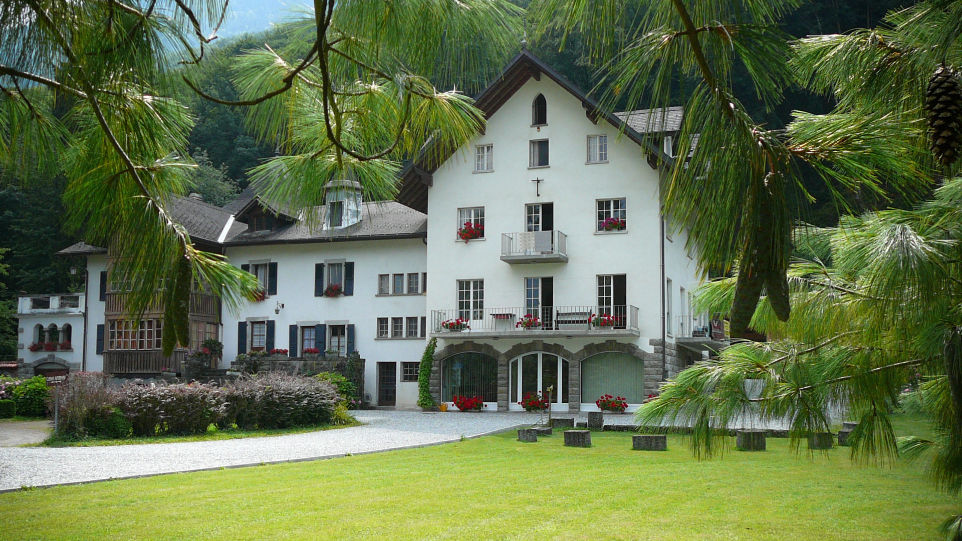 La maison La Rochette à Muraz (VS) abritait Cana-myriam (Photo:Paroisse de Collombey-Muraz)