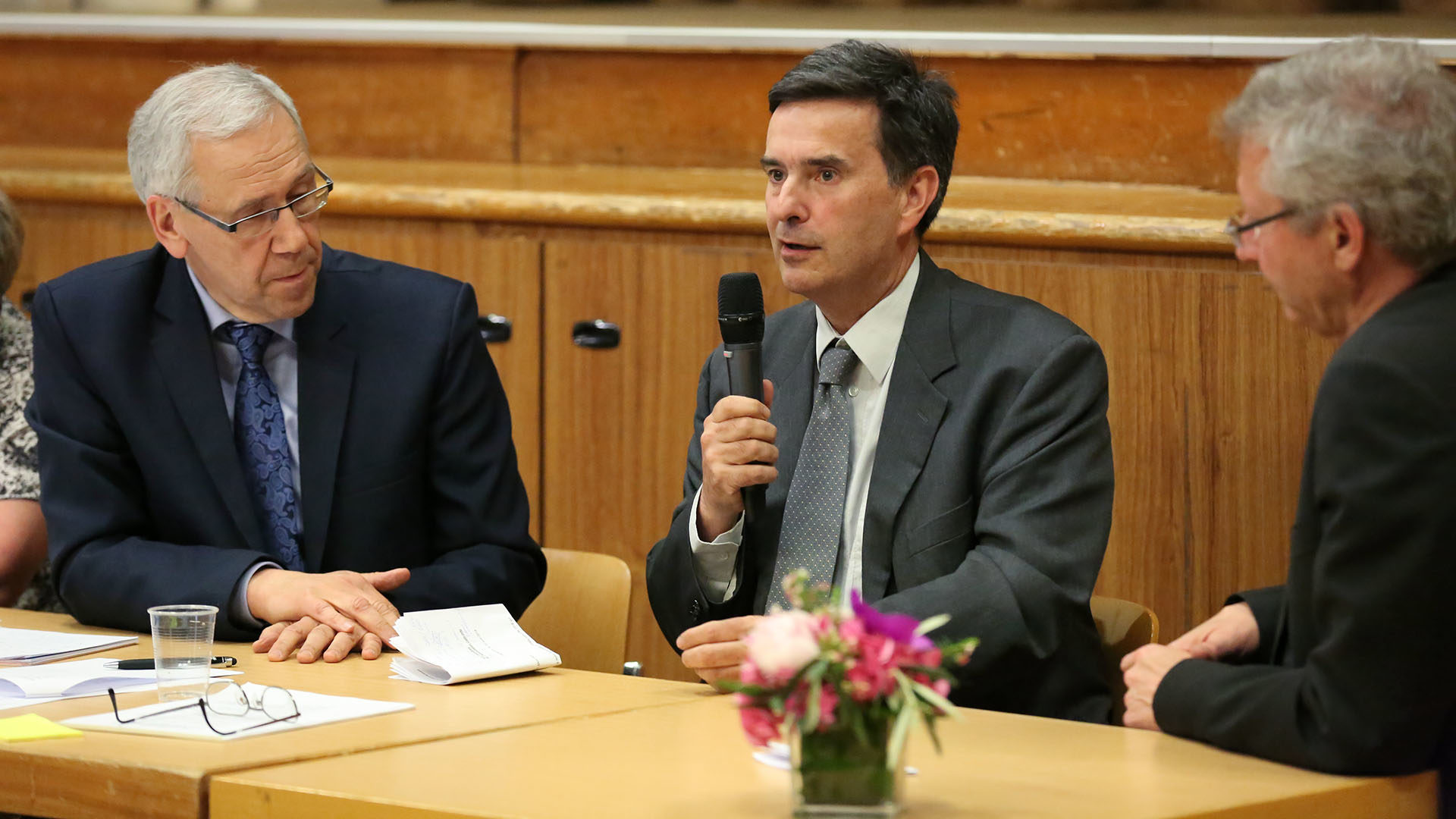 Lausanne le 2 mai 2018. AG de Cath-Info. Pierre-Yves Fux, ambassadeur suisse près le Saint-Siège. | © B. Hallet