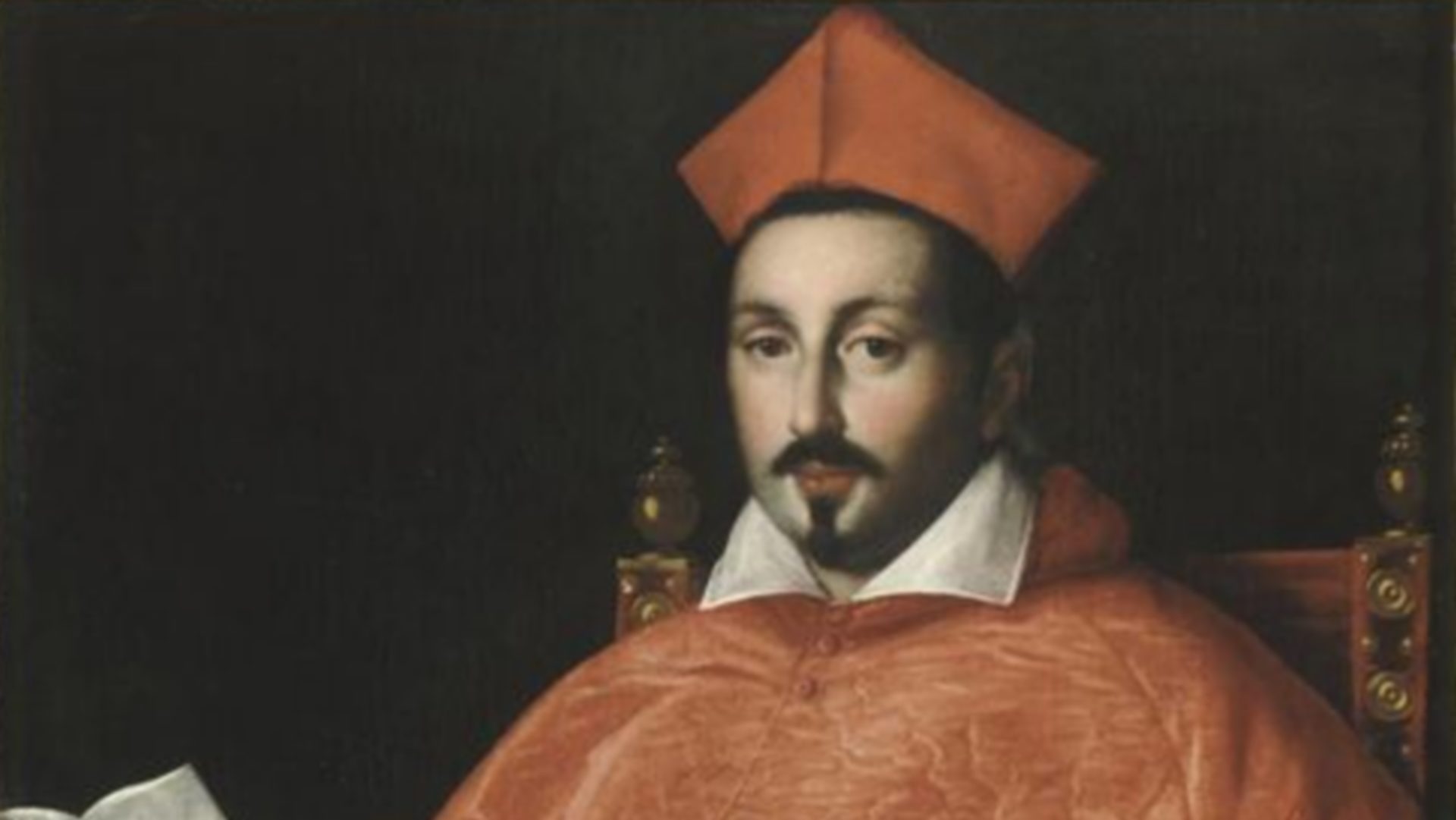Le cardinal Scipione Caffarelli-Borghèse (1577-1633) fut le premier Secrétaire d'Etat du Saint-Siège | portait au Musée d'Ajaccio