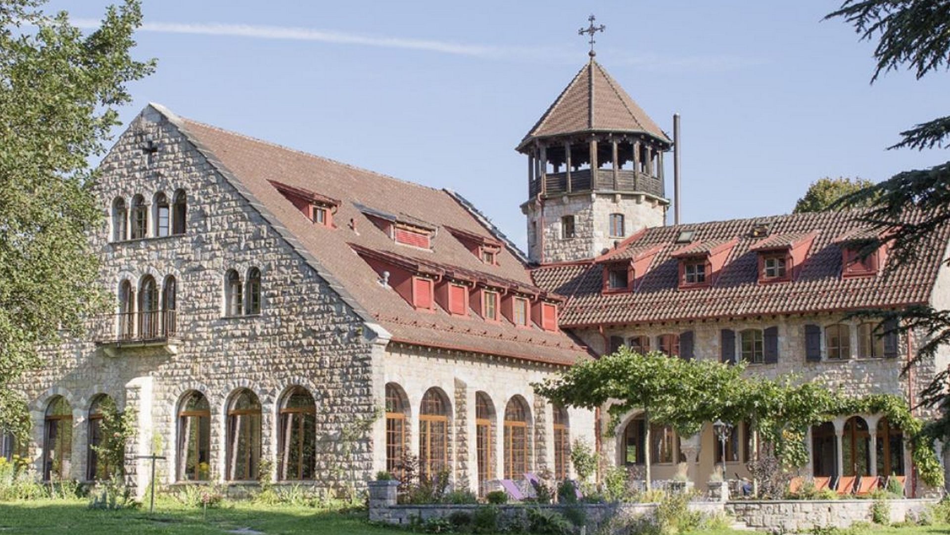 La maison d'accueil et centre de séminaires de Crêt-Bérard au-dessus de Puidoux, dans le canton de Vaud | DR