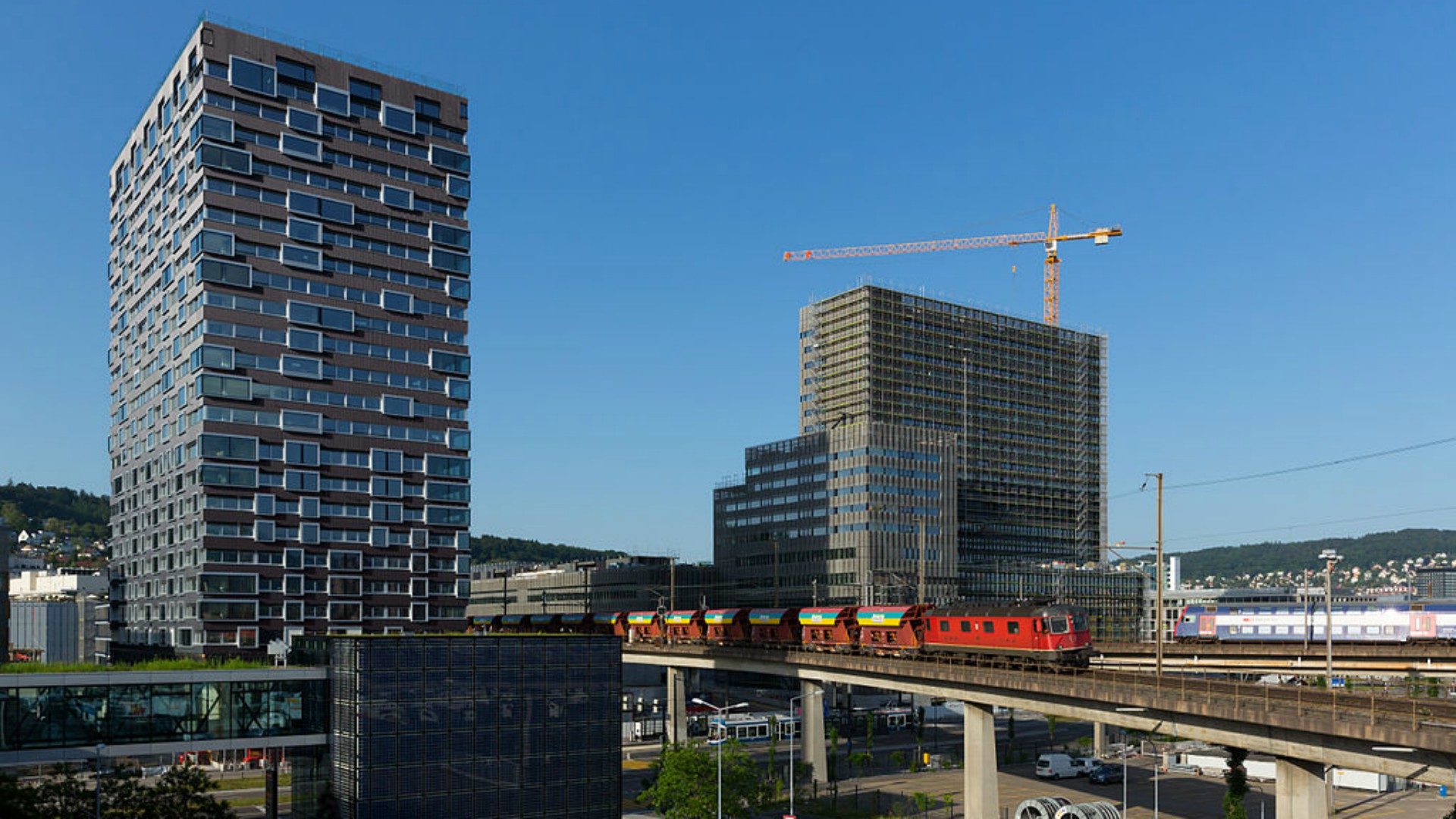 Le quartier du Hardturm, à Zurich, devrait bientôt changer de visage (Photo:Kabelleger/David Gubler/Wikimedia/CC BY-SA 3.0)