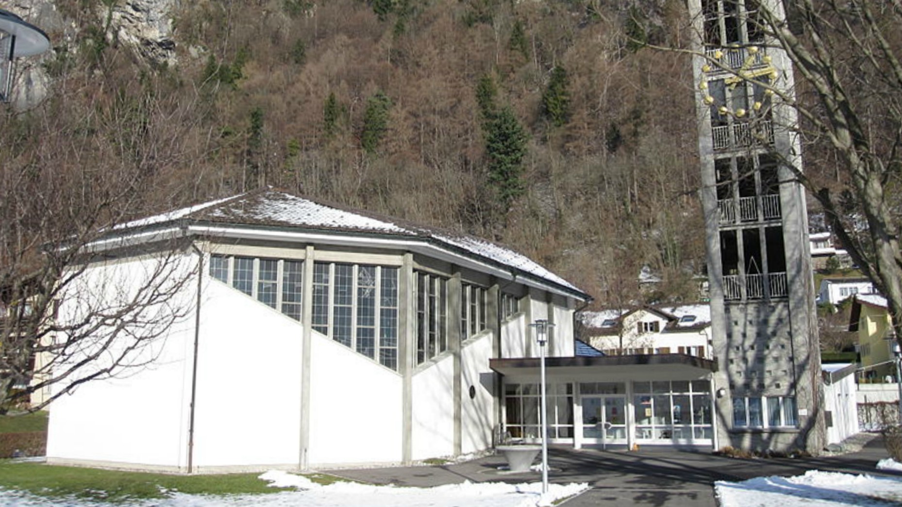 L'église réformée de Sargans va-t-elle accueillir un toboggan? (Photo:Xenos/Wikimedia Commons/CC BY-SA 3.0)