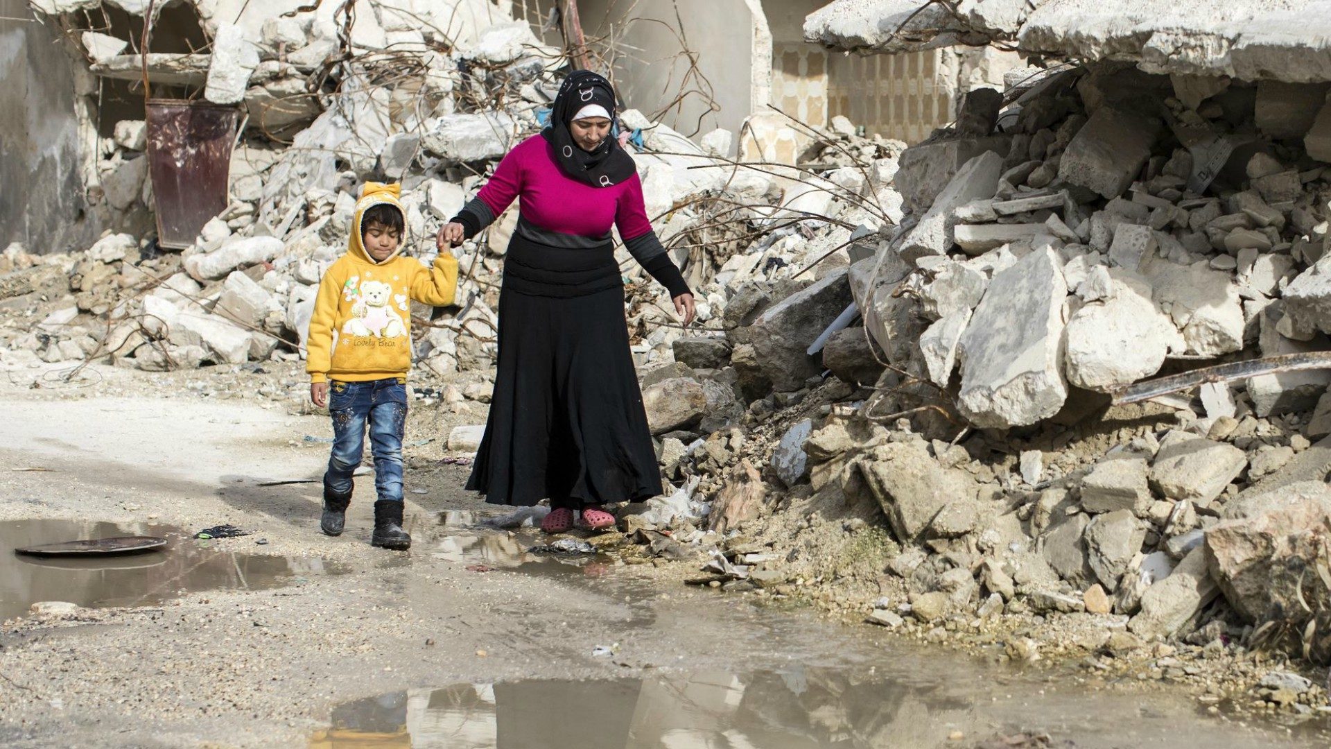 En Syrie, la population civile est la principale victime des sanctions et de l'embargo imposés par les puissances occidentales | © Caritas Suisse
