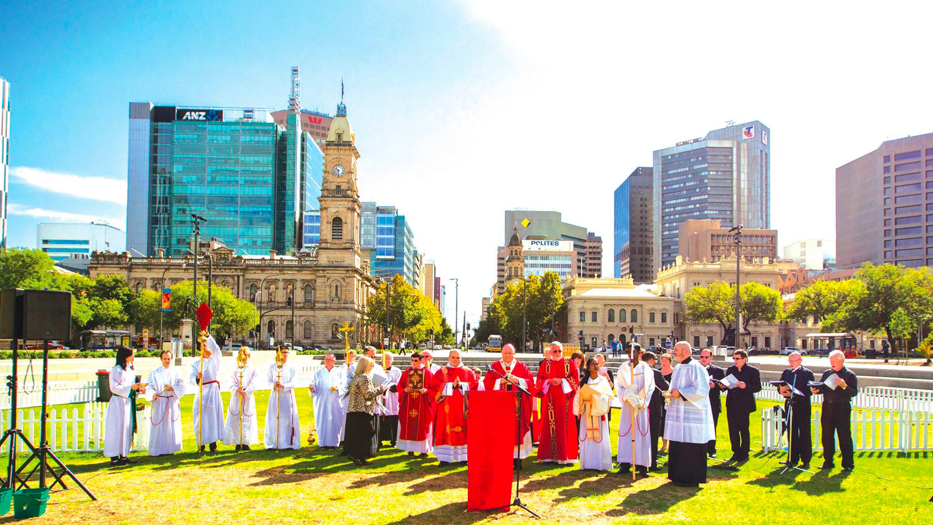 Messe en pleine air © Archdiocese of Adelaide