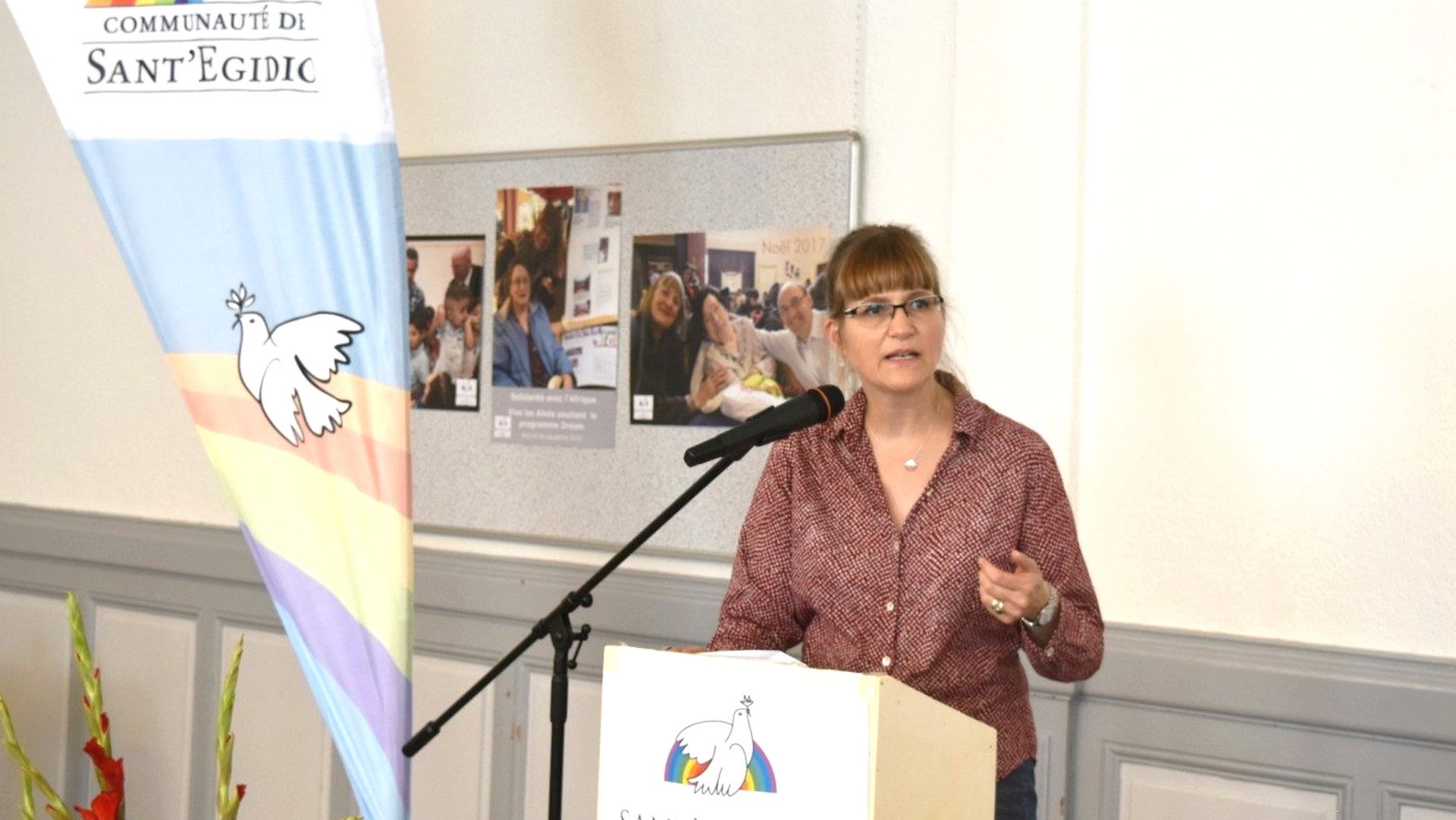 Anne-Catherine Reymond, fondatrice et présidente de la communauté Sant’Egidio à Lausanne | © Jacques Berset