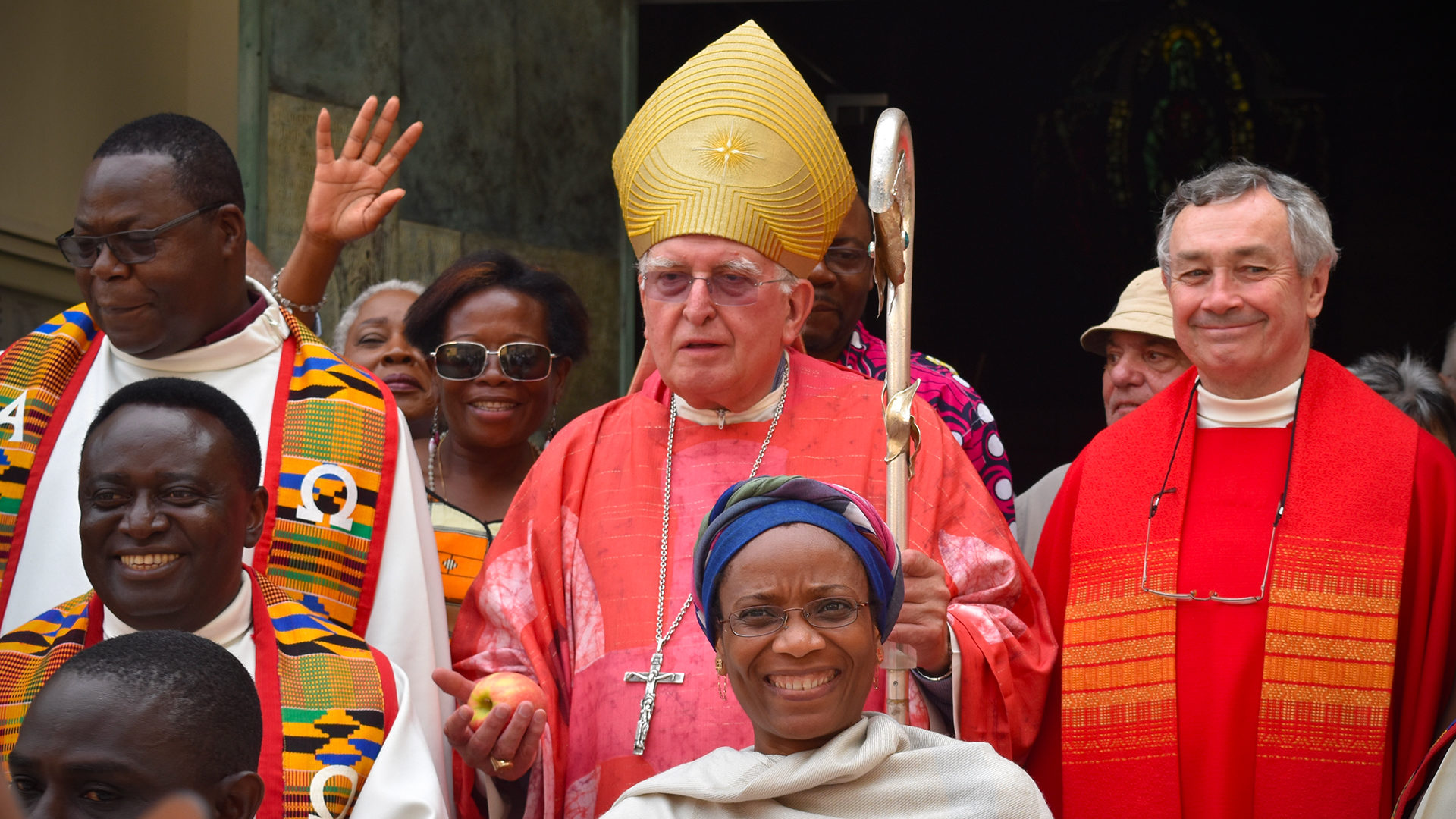 Mgr Pier Giacomo Grampa au 17e Pèlerinage aux saints d’Afrique à Saint-Maurice le 3 juin 2018 | © Jacques Berset 