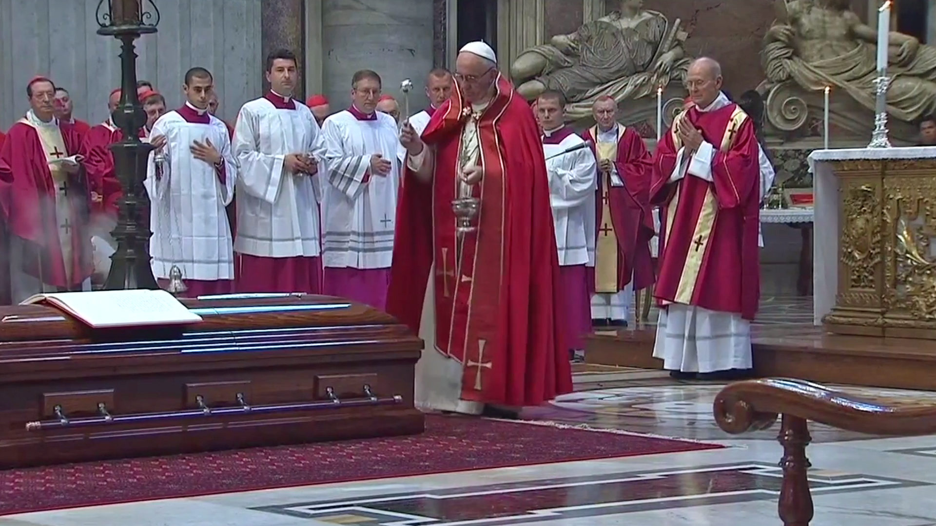 Les funérailles du cardinal Jean-Louis Tauran le 12 juillet 2018 | youtube.com