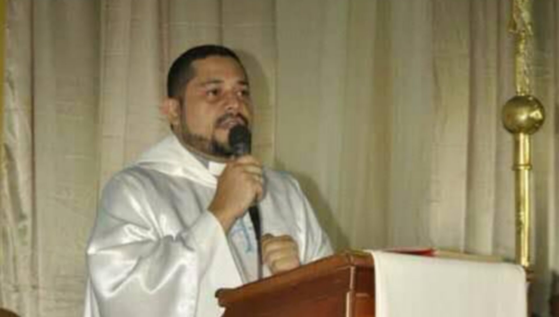 Le Père Iraluis José Garcia Escobar, 38 ans,  a été tué par des voleurs le 9 juillet 2018 au Venezuela