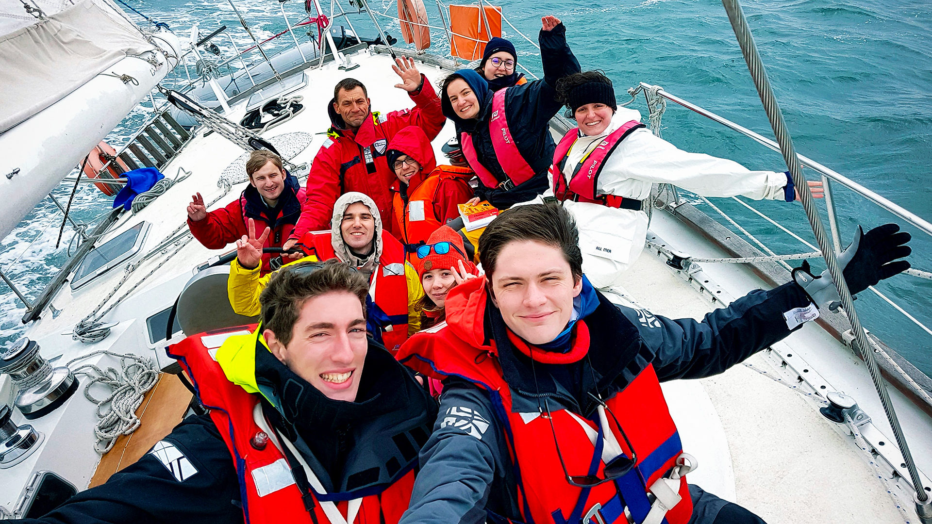Les 17 jeunes seront accompagnés par trois skippers aguerris | DR
