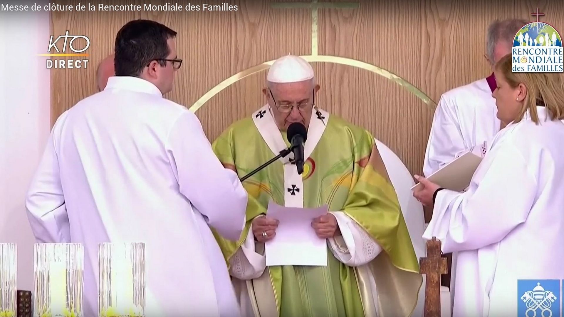 Le pape François demande pardon pour les abus dans l'Eglise | capture d'écran Vatican Media