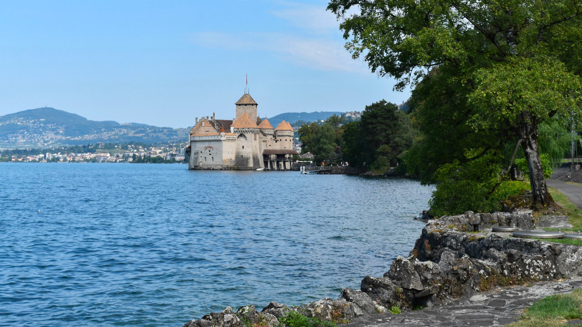 Le château de Chillon, sur la Via Francigena |© Jacques Berset