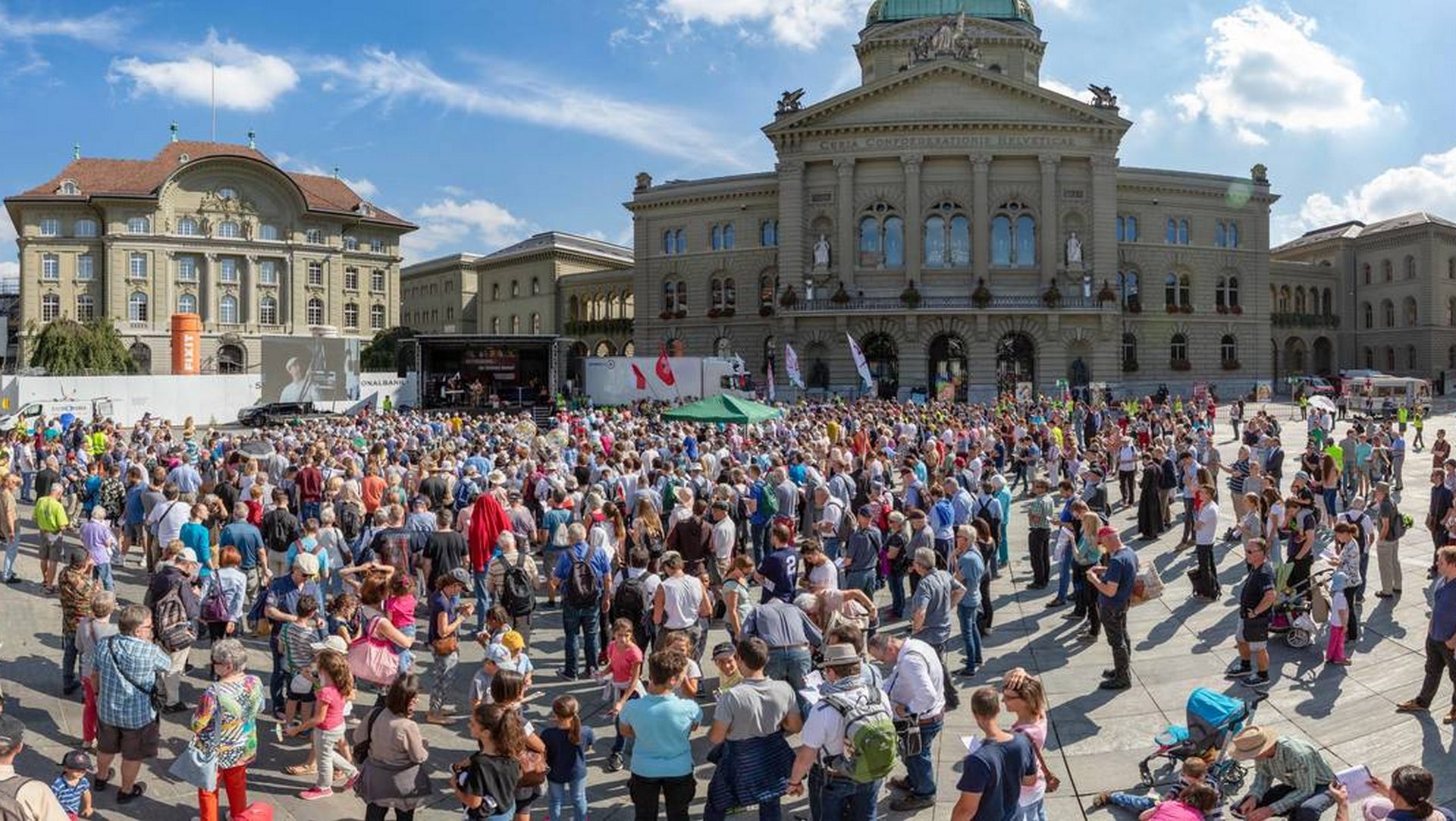 9e Marche pour la Vie sur la Place fédérale de Berne, en 2018 | © Marche pour la vie
