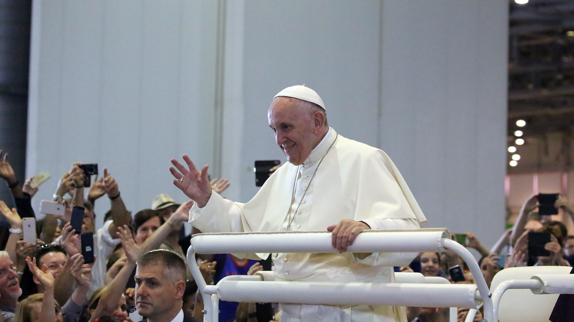 Le pape, ici à Genève en juin 2018, marchera sur les traces de Jean Paul II dans les pays baltes. | © B. Hallet