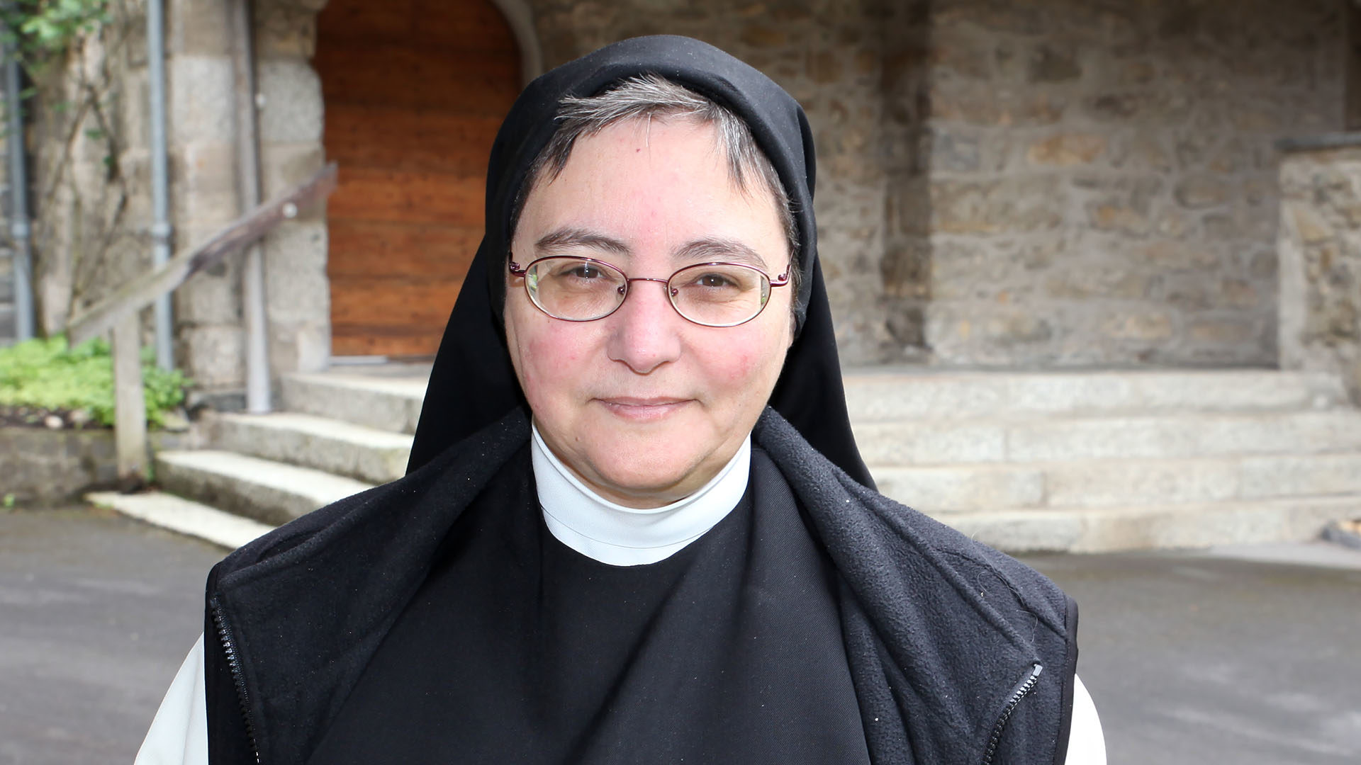 Sœur Marie-Paule, du monastère des Bernardines, à Collombey (VS). | © B. Hallet