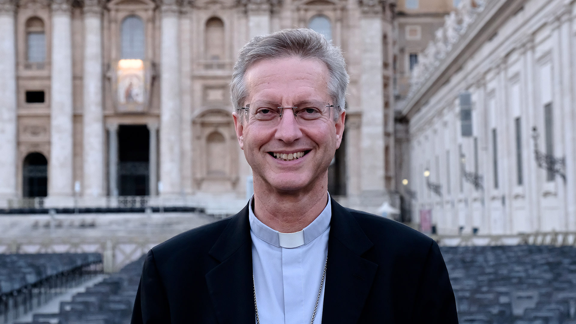 Mgr Alain de Raemy, délégué de la Conférence des évêques suisses pour le synode sur la foi, les jeunes et le discernement vocationnel | © Oliver Sittel 