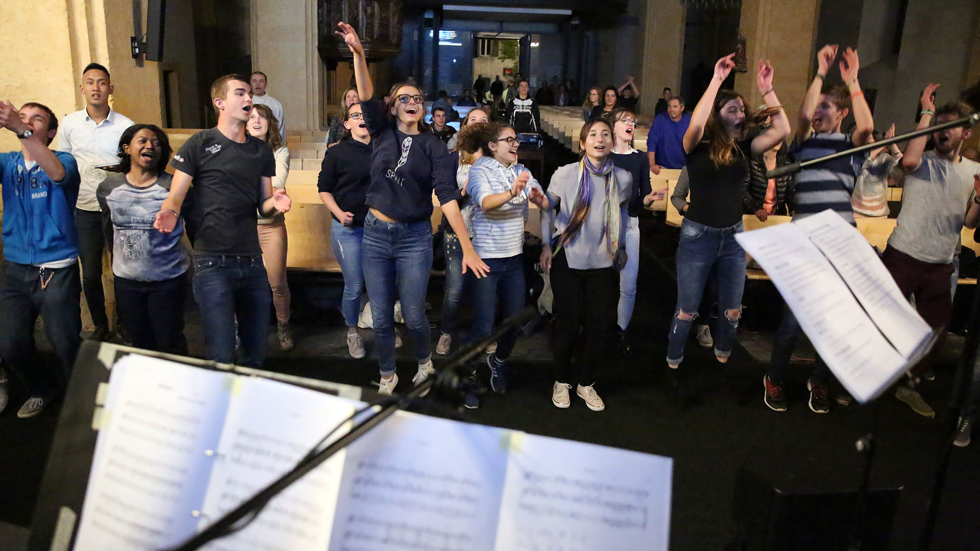 Concert pop louange avec le groupe diocésain “Raising Hope“. | © B. Hallet