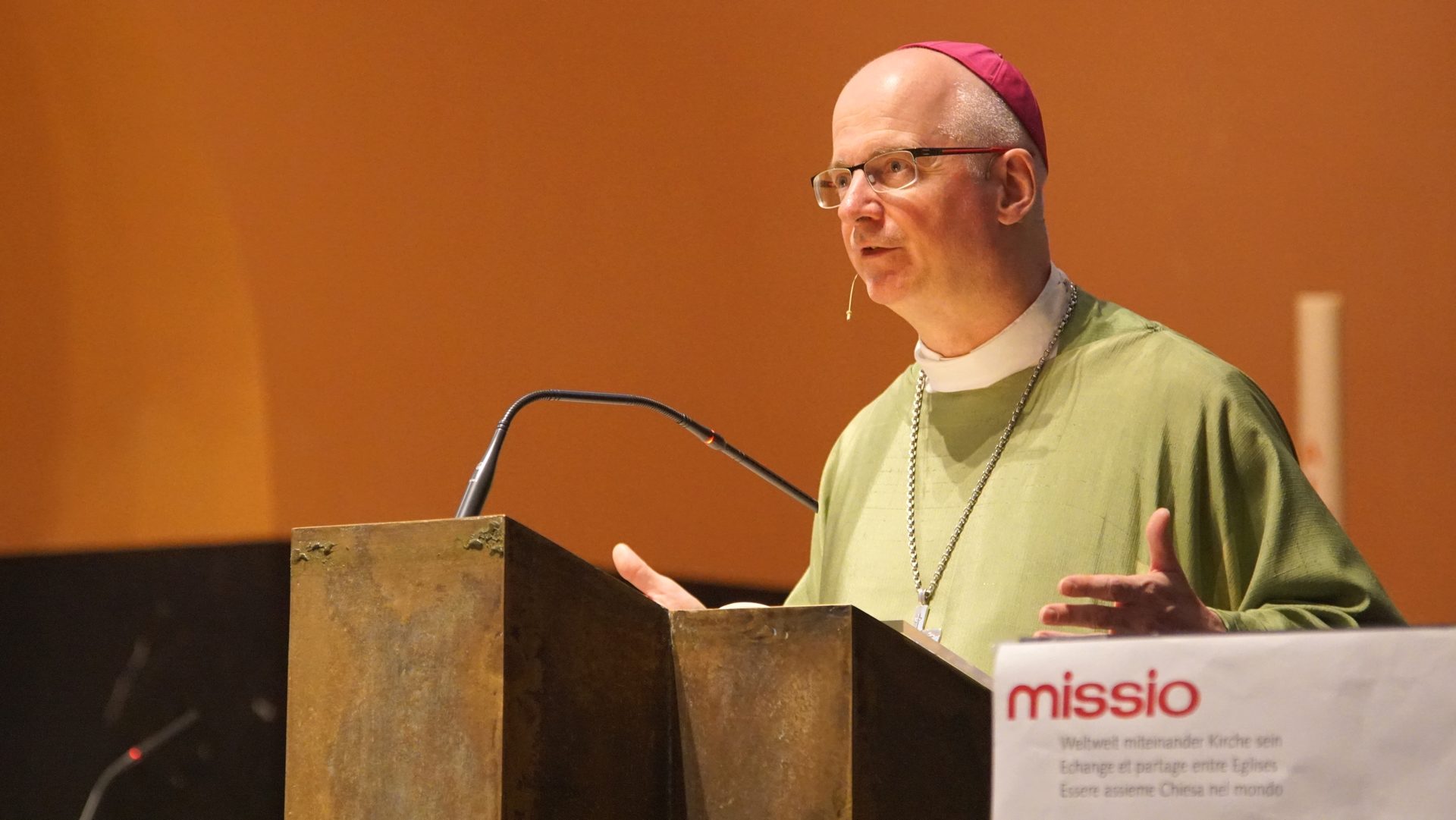 Mgr Morerod a ouvert le mois de la Mission universelle | © Missio Martin Bernet