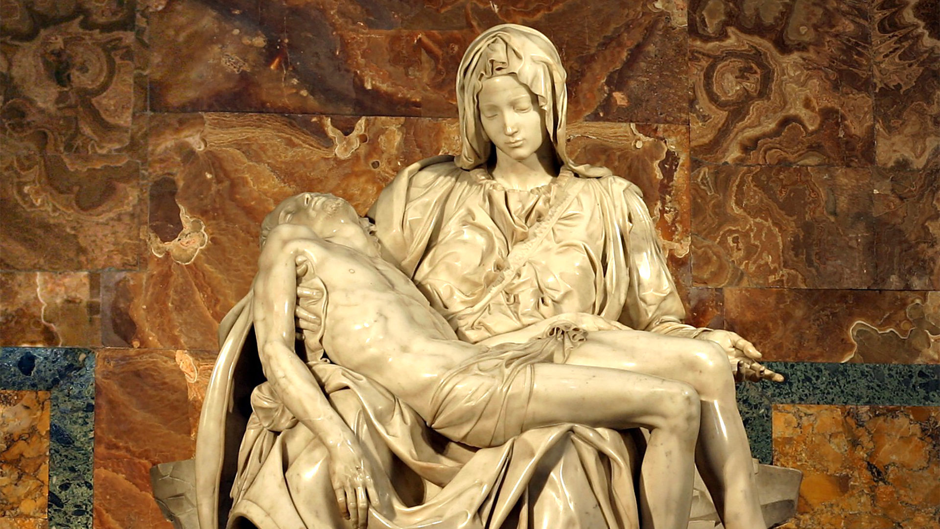 La Pietà de Michel-Ange scupltée en 1499 | © Wiki commons / Stanislav Traykov / CC BY-SA 3.0