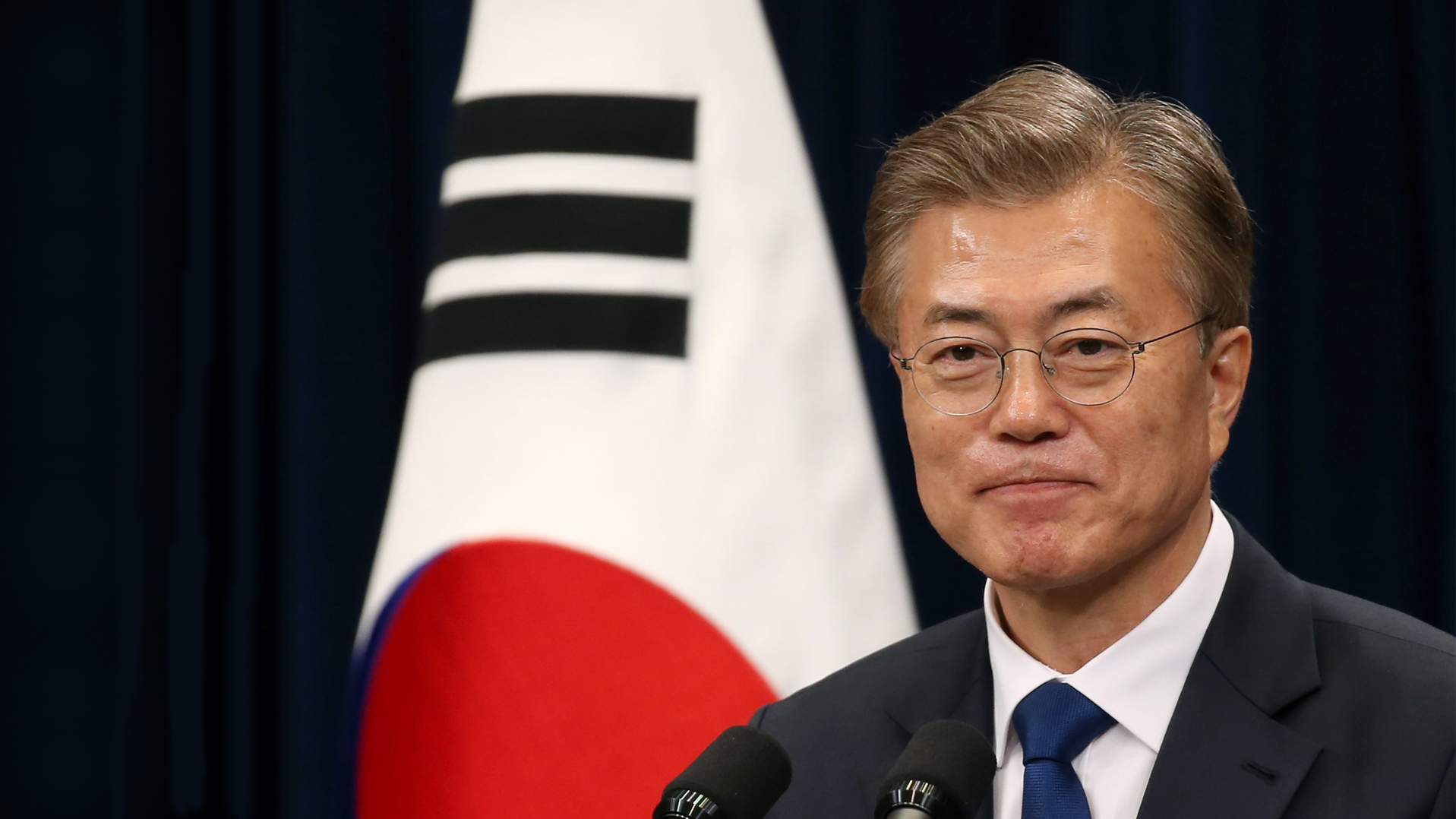 Moon Jae in, président de la Corée du Sud depuis le 10 mai 2017| Wikimedia/Korea.net/CC BY 2.0