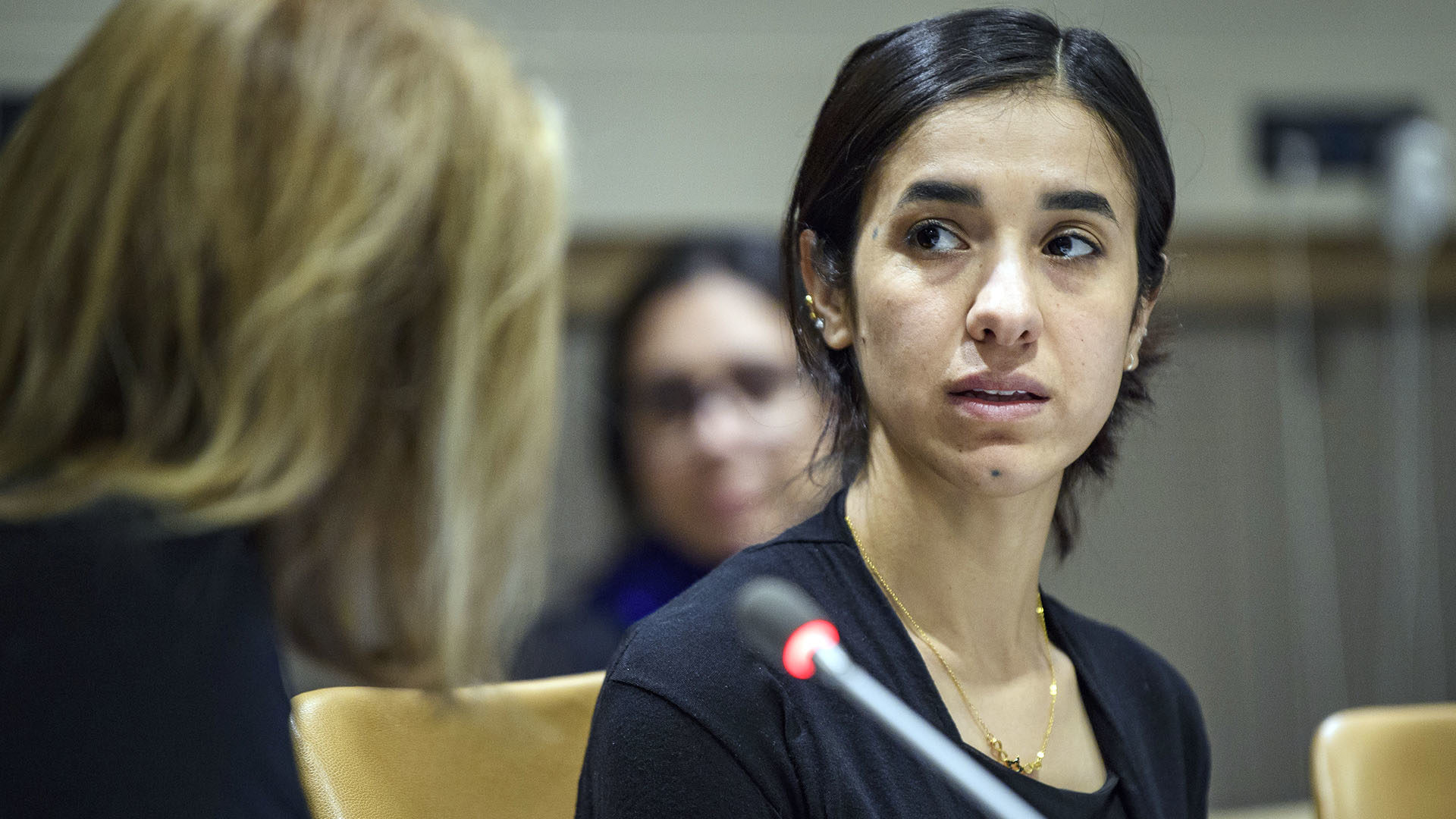 Nadia Murad, Yazidie et ex-esclave du groupe Etat Islamique, a reçu le prix Nobel de la Paix | © UN Photo/Cia Pak