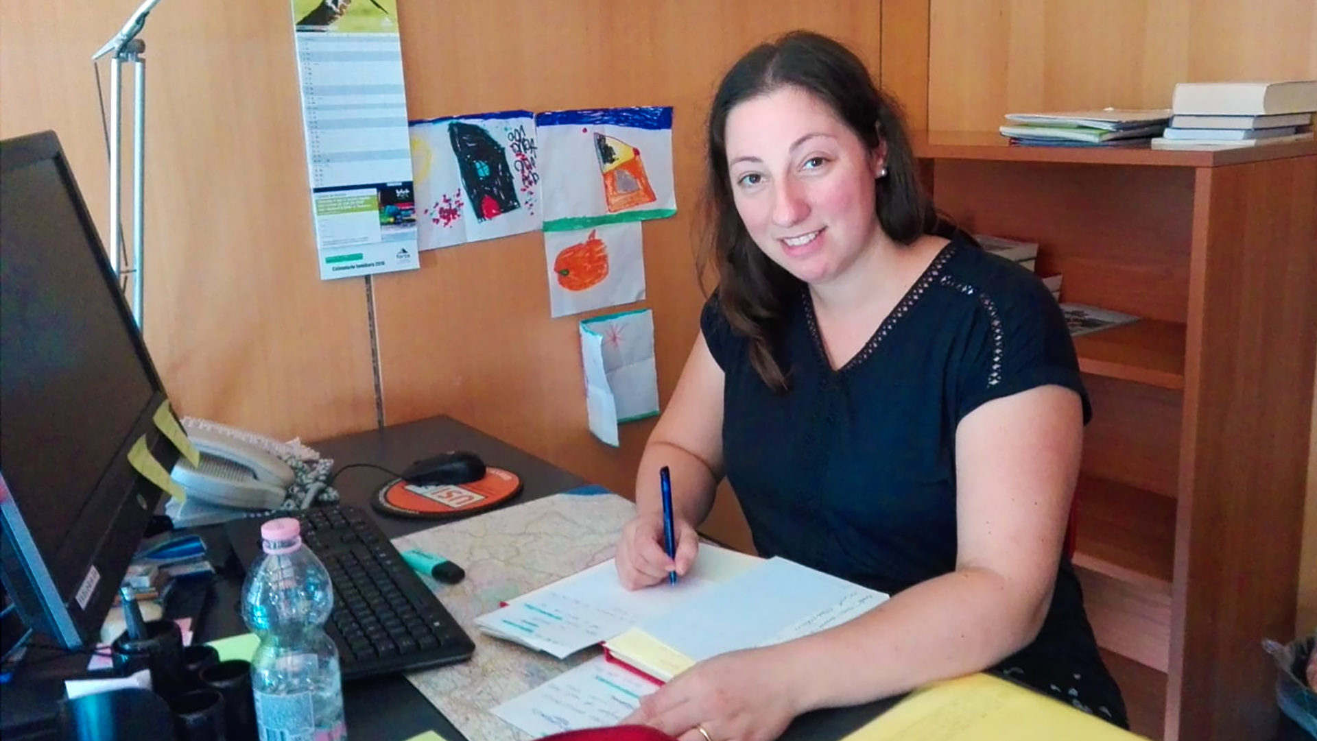 La Dr Myriam di Marco, une des organisatrices de la semaine à la Faculté de Lugano | © catt.ch