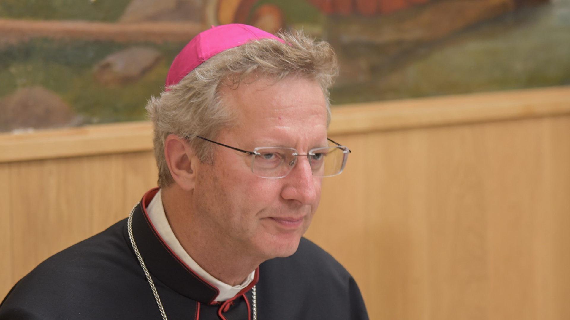 Mgr Alain de Raemy représentait la Suisse au synode des jeunes | © Raphaël Zbinden