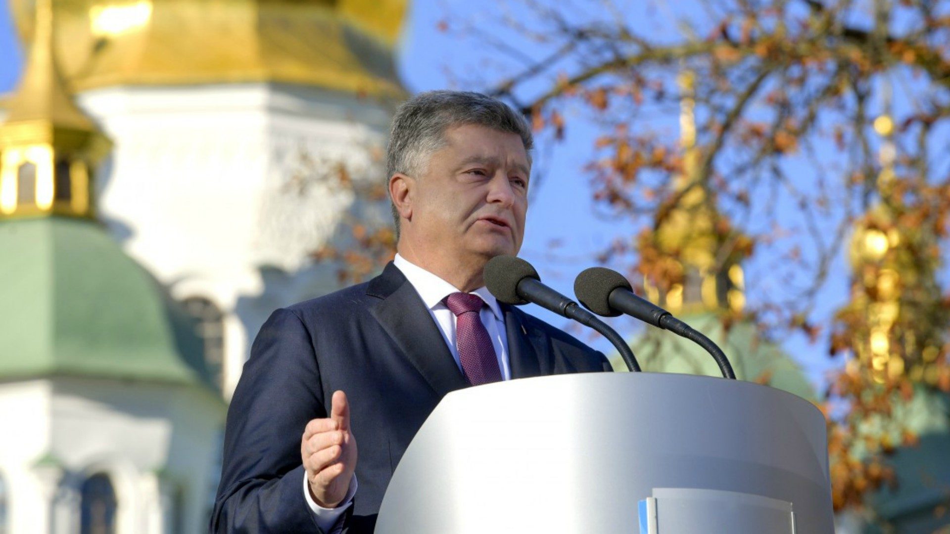 Le président Porochenko salue la décision du Patriarcat oecuménique d'octroyer l'autocéphalie à l'Eglise orthodoxe ukrainienne (Photo: présidence ukrainienne)