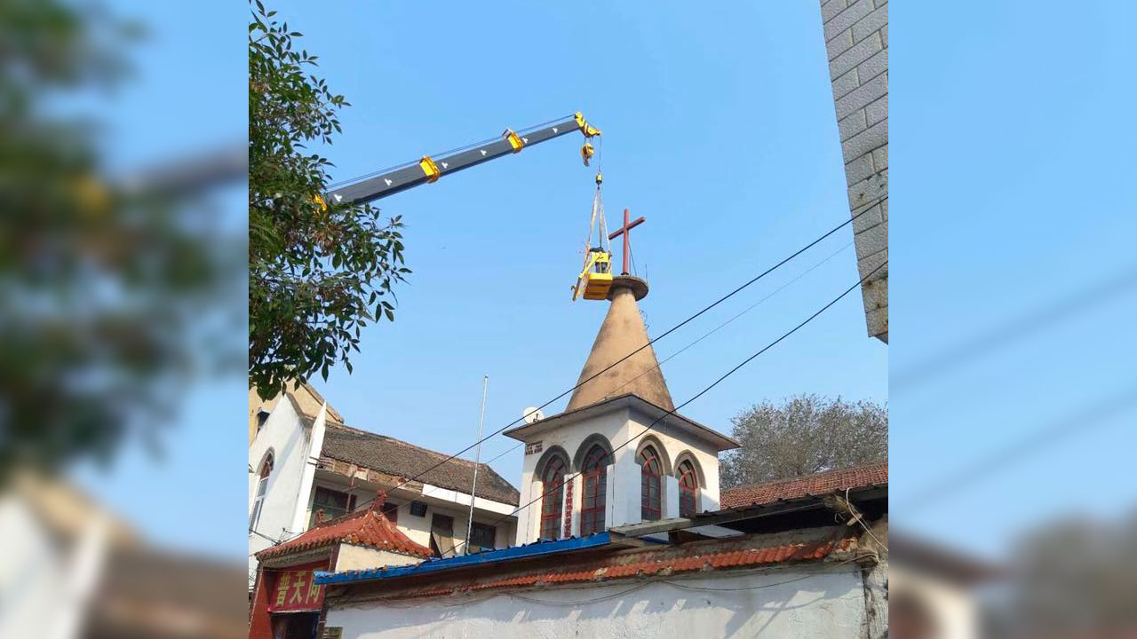 L'église catholique de Liaocheng a été construite en 1930 | capture d'écran