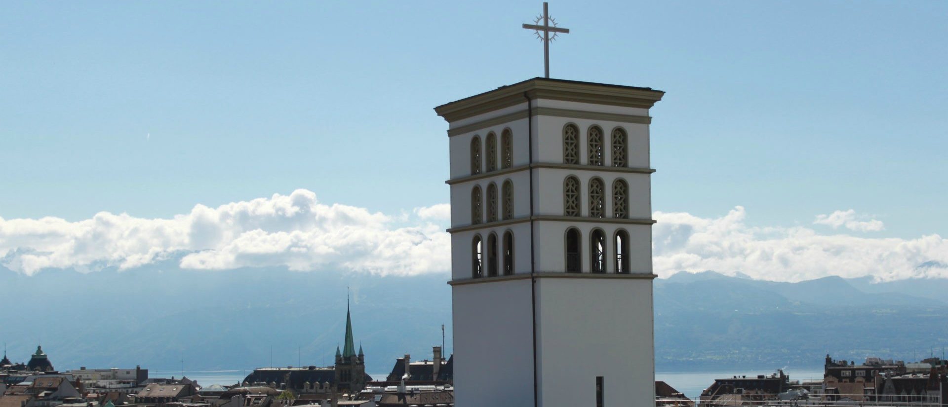 La basilique Notre-Dame, dans le quartier du Valentin à Lausanne, a été construite en 1835 | © Bernard Litzler