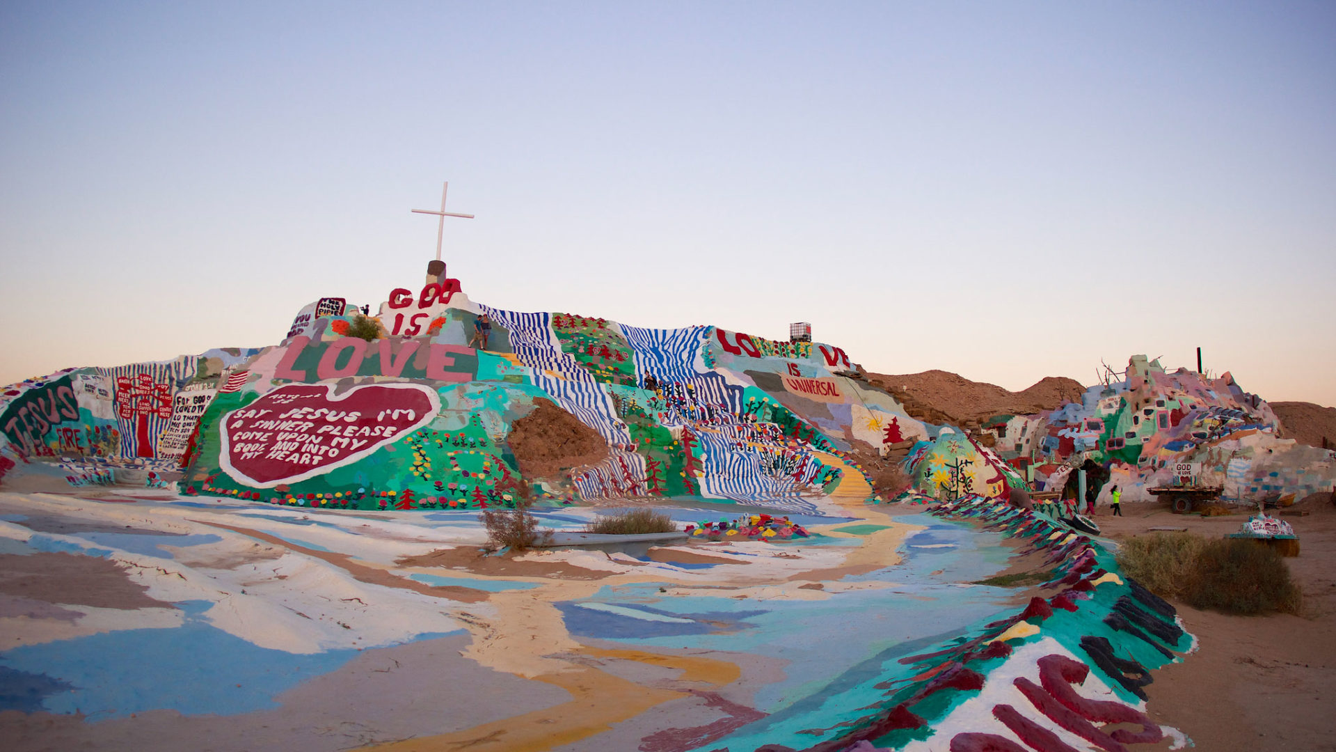 Salvation Mountain en Californie: une cathédrale d’un genre particulier | © Flickr/channone/CC BY 2.0