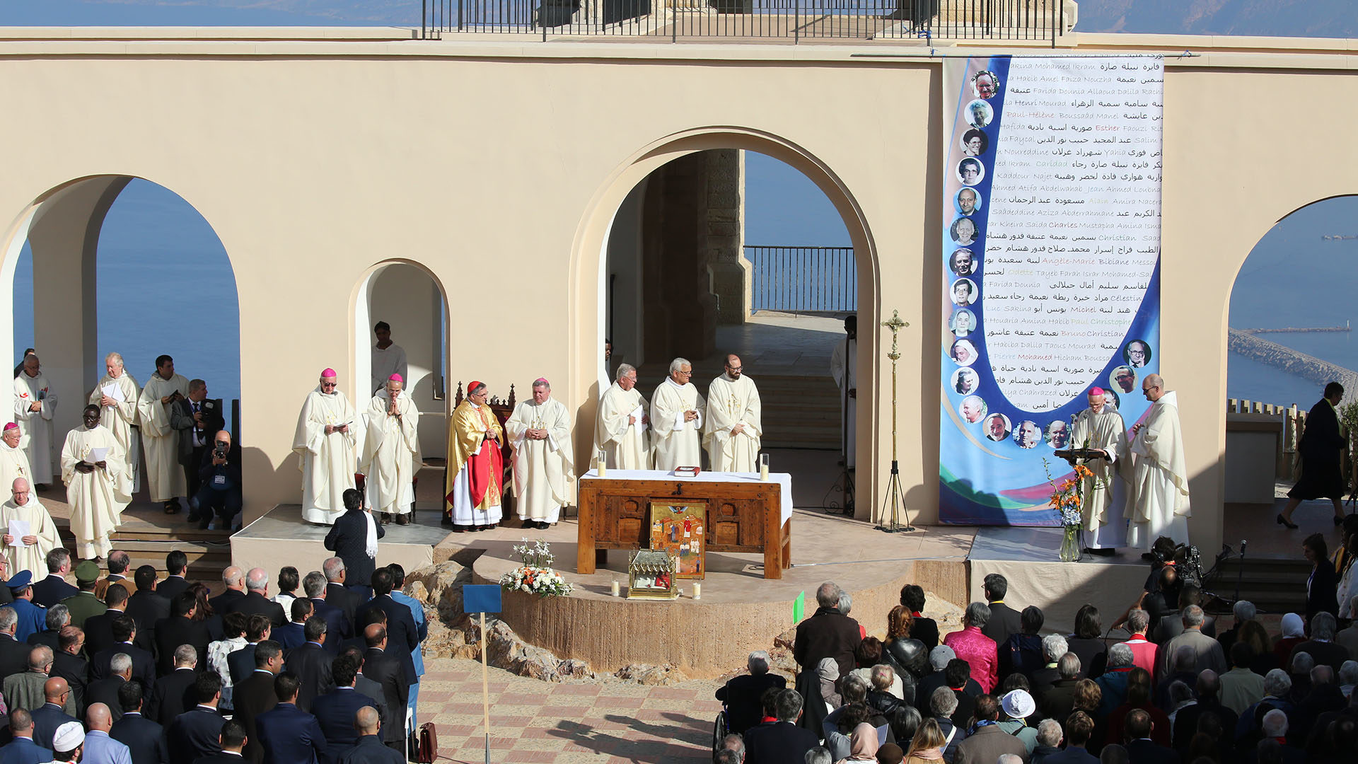 Pierre Claverie et ses 18 compagnons ont été déclarés bienheureux le 8 décembre 2018 à Oran. | © B. Hallet