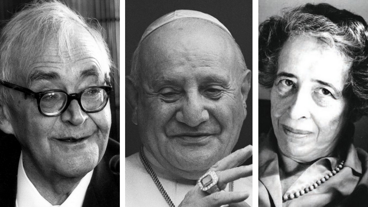 Karl Barth, Jean XXIII et Hannah Arendt débattent des Droits de l'Homme | DR
